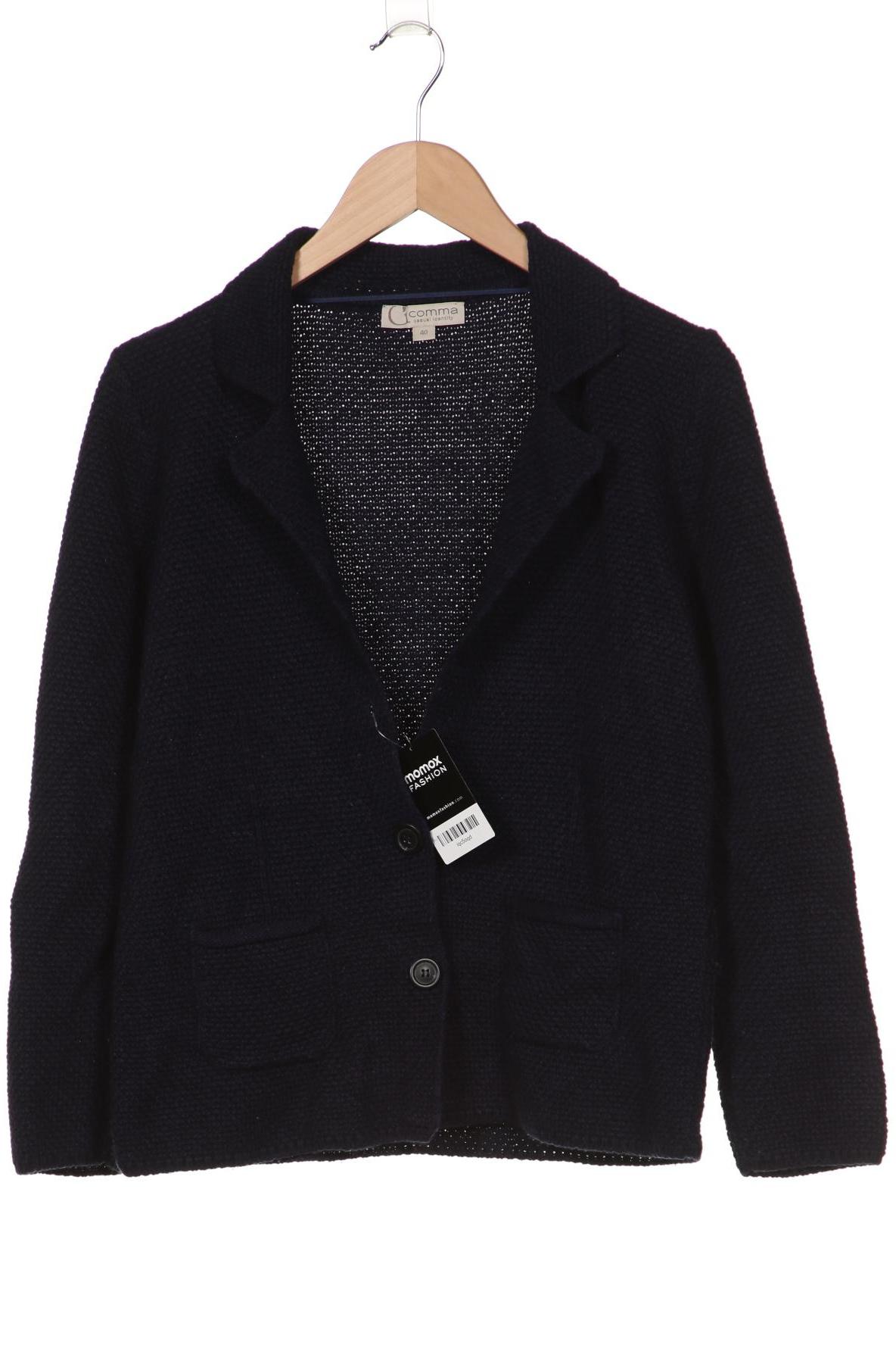 

Comma Damen Strickjacke, marineblau, Gr. 40