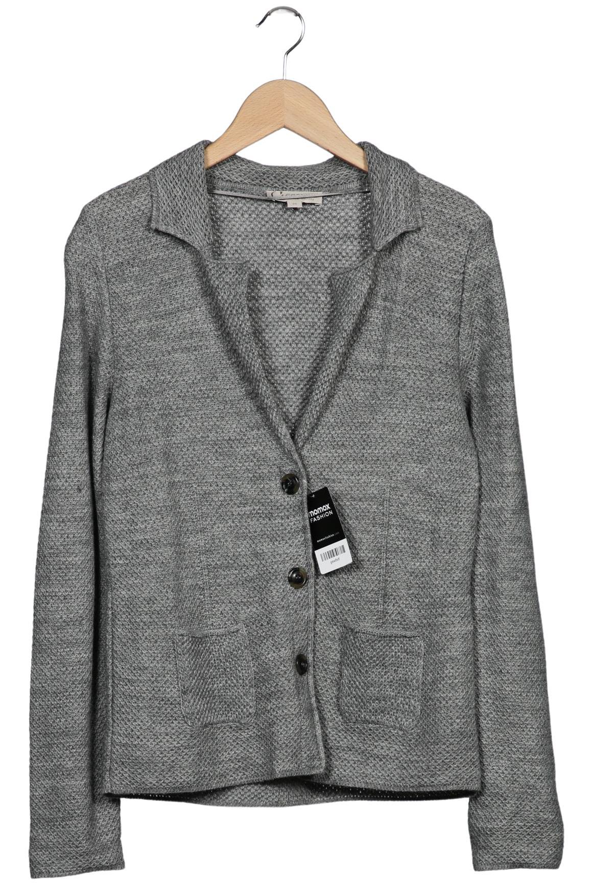 

Comma Damen Strickjacke, grau, Gr. 38