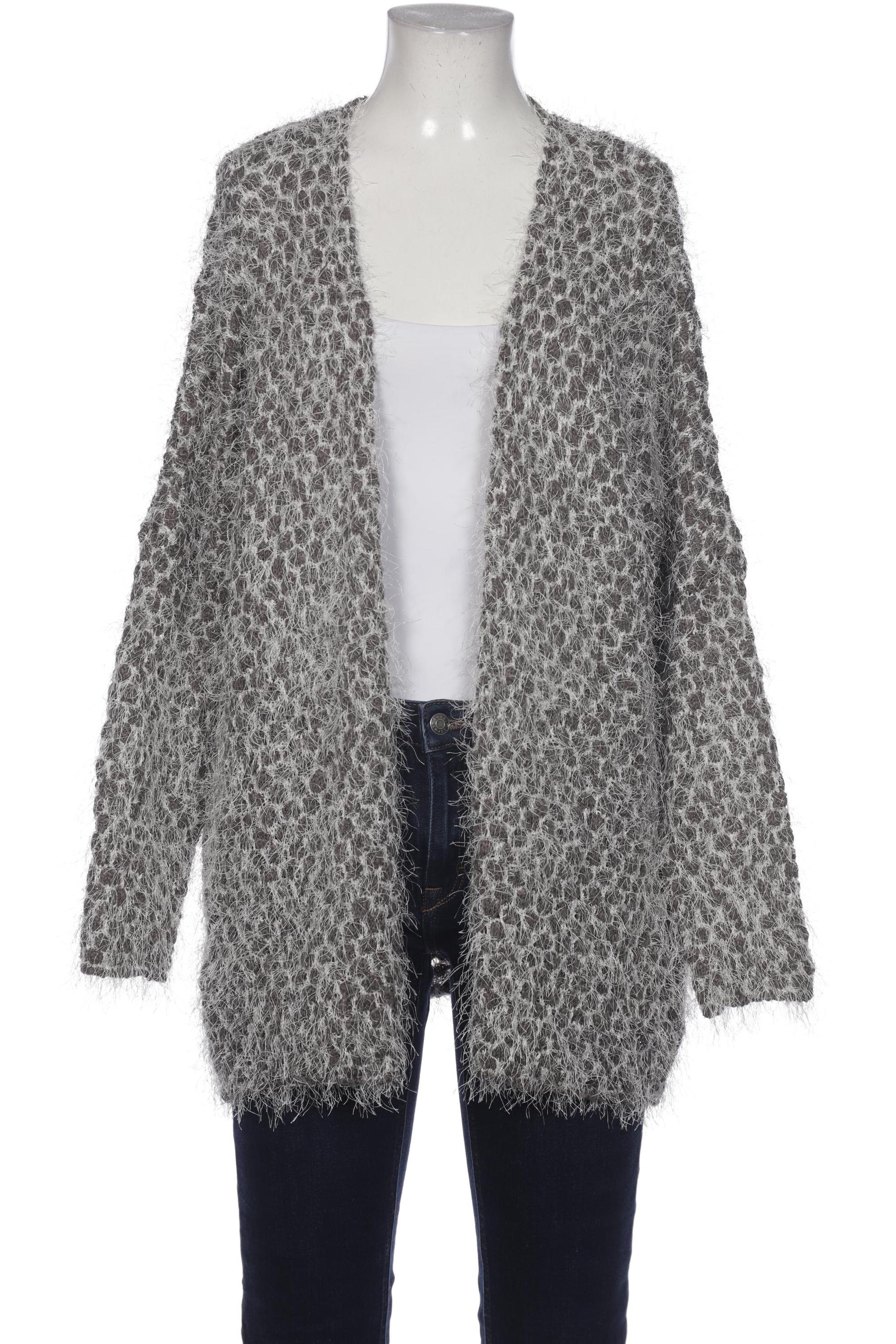 

Comma Damen Strickjacke, grau, Gr. 38