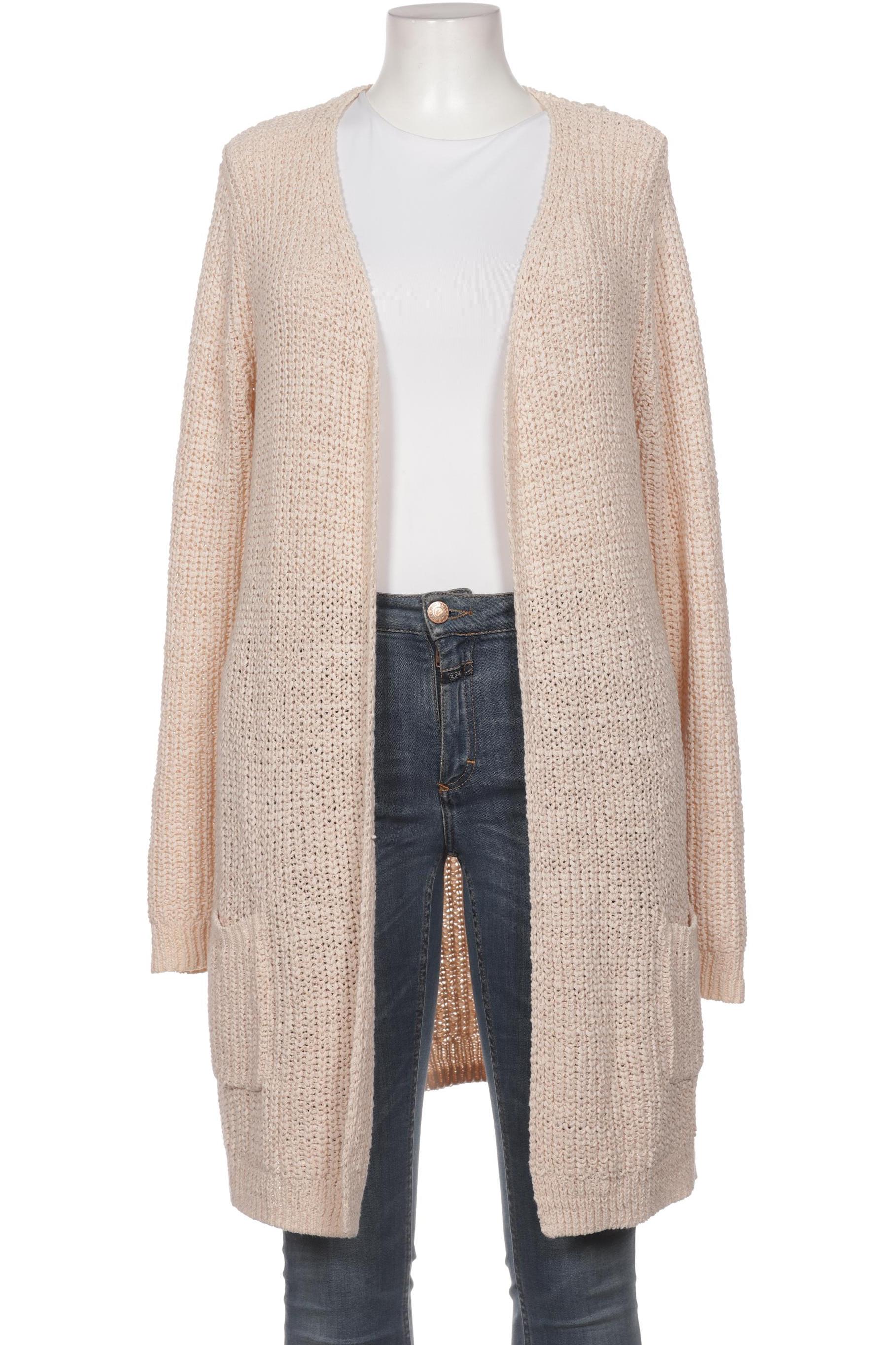 

Comma Damen Strickjacke, beige, Gr. 42