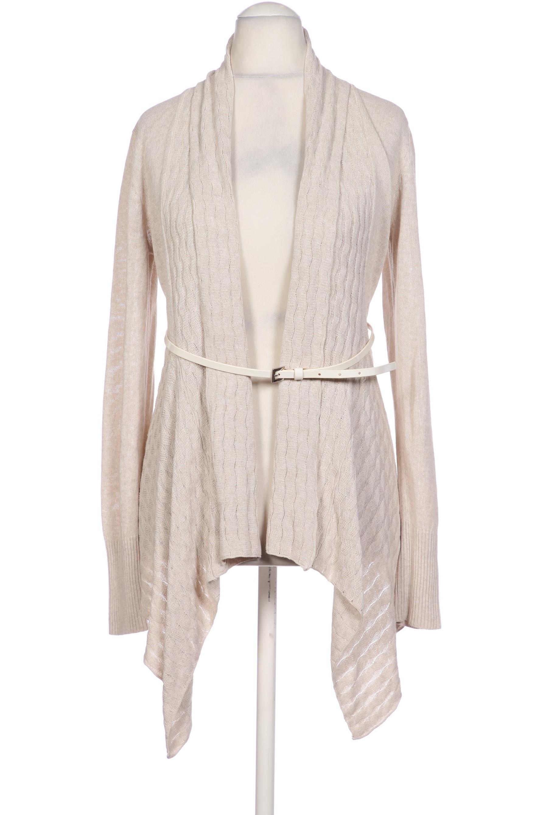 

Comma Damen Strickjacke, beige, Gr. 40