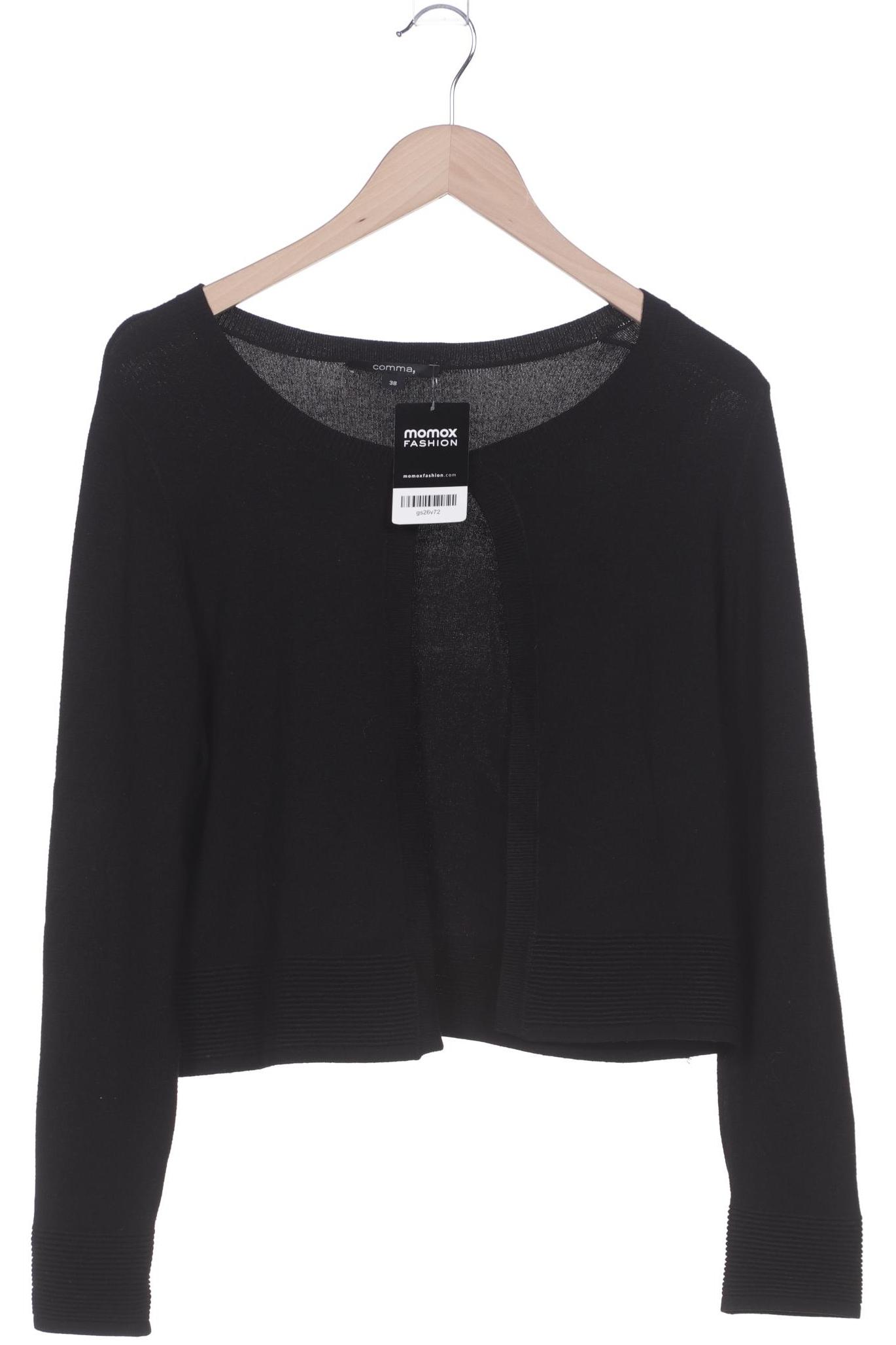 

Comma Damen Strickjacke, schwarz, Gr. 38