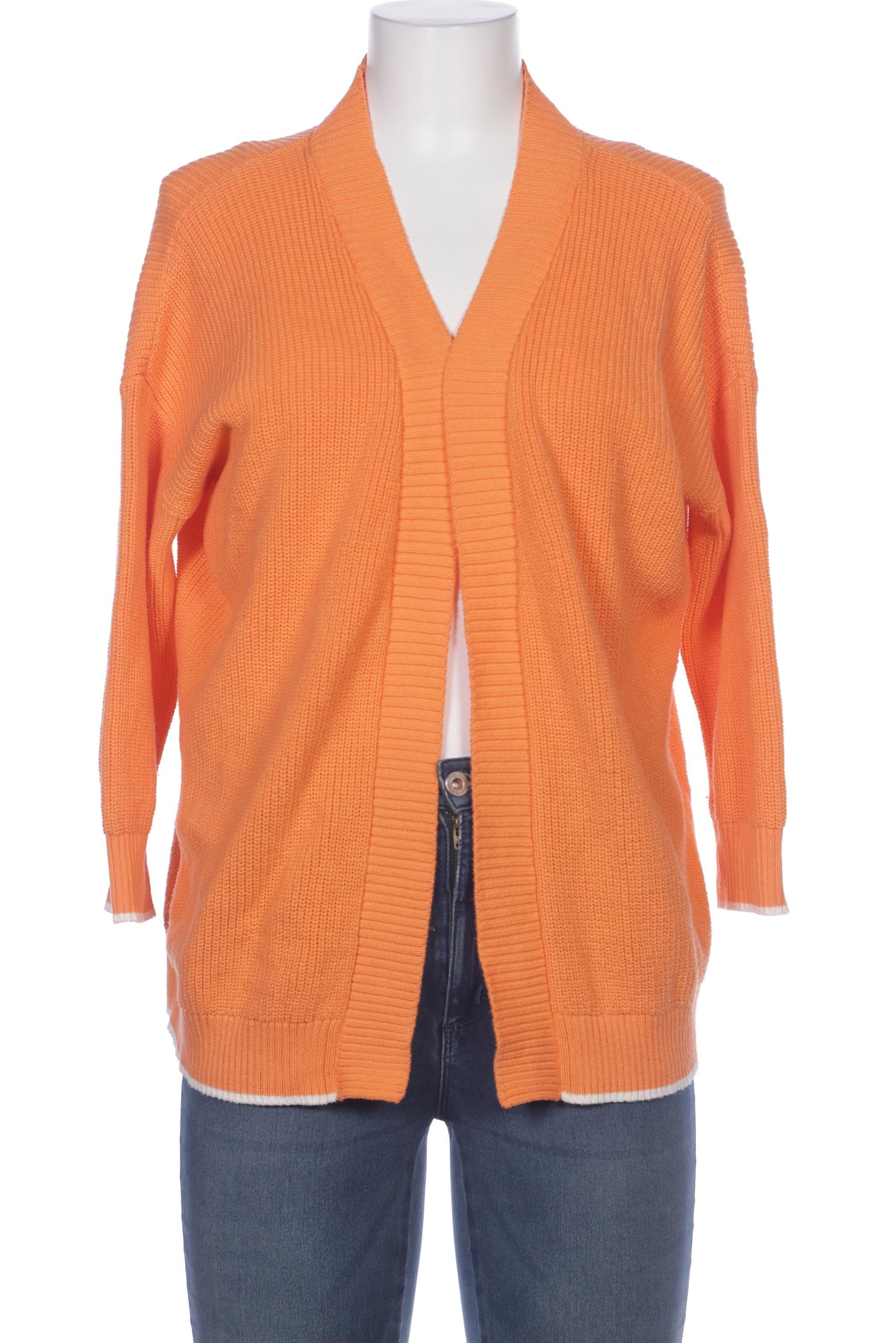

Comma Damen Strickjacke, orange, Gr. 38