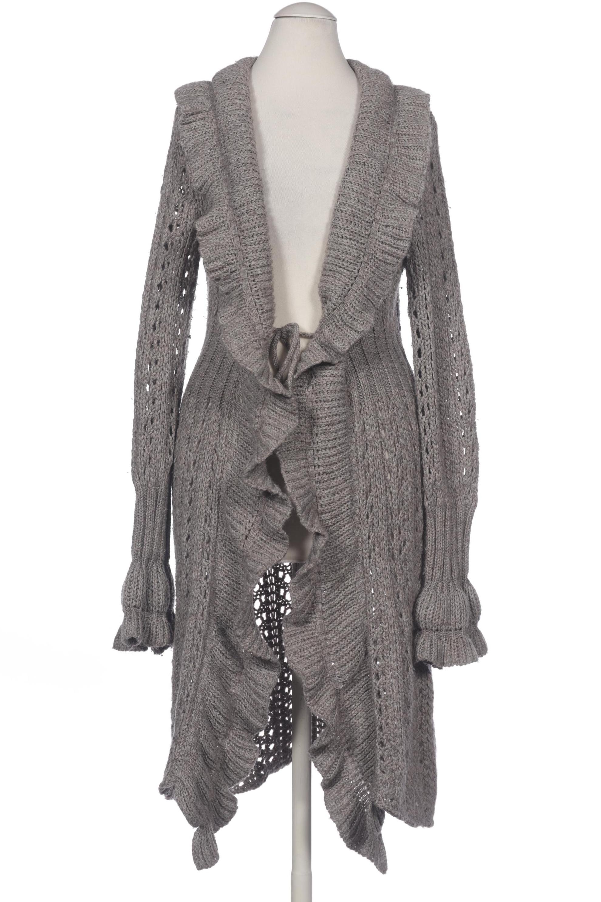 

Comma Damen Strickjacke, grau, Gr. 38