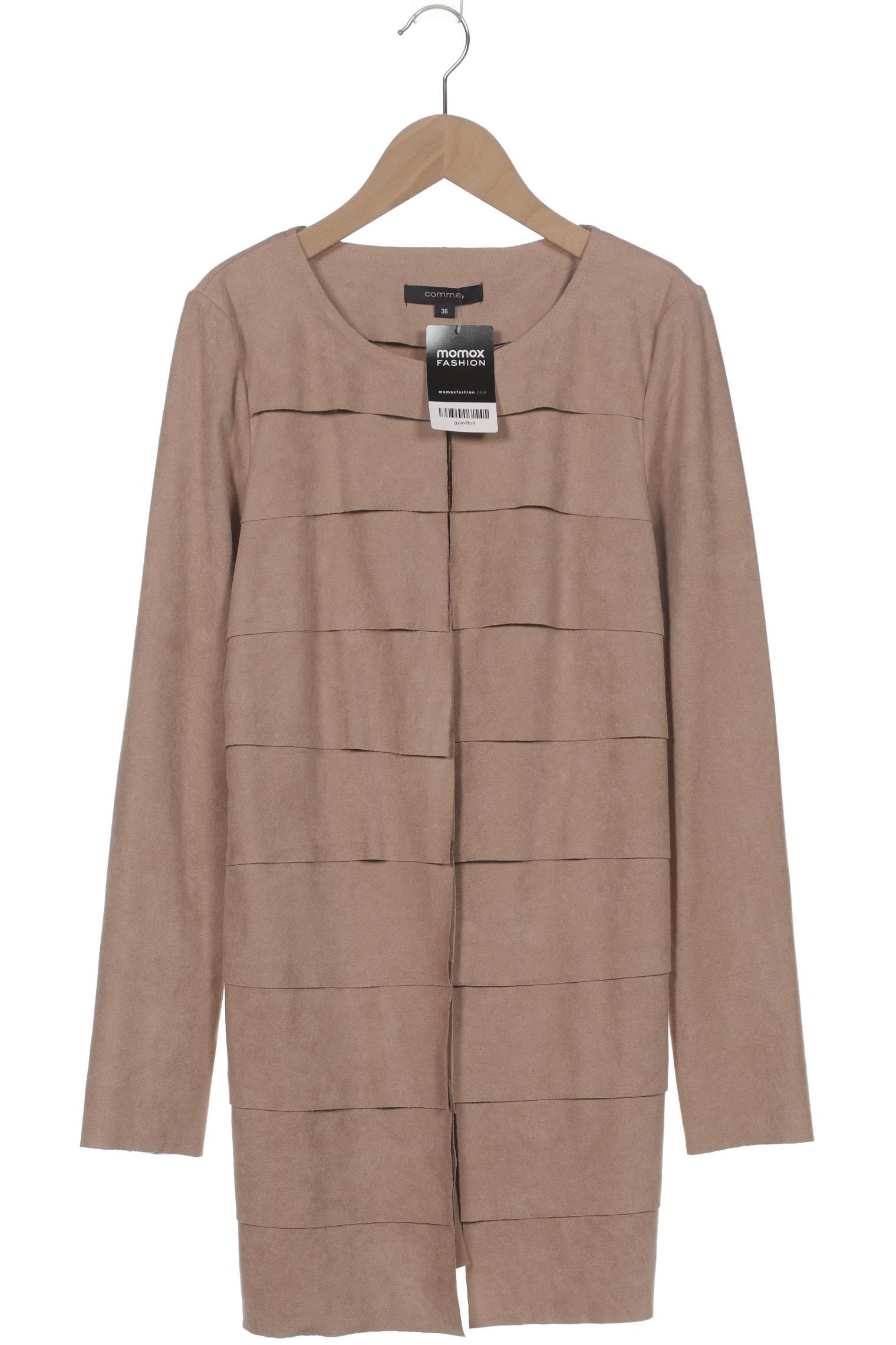 

Comma Damen Strickjacke, beige, Gr. 36