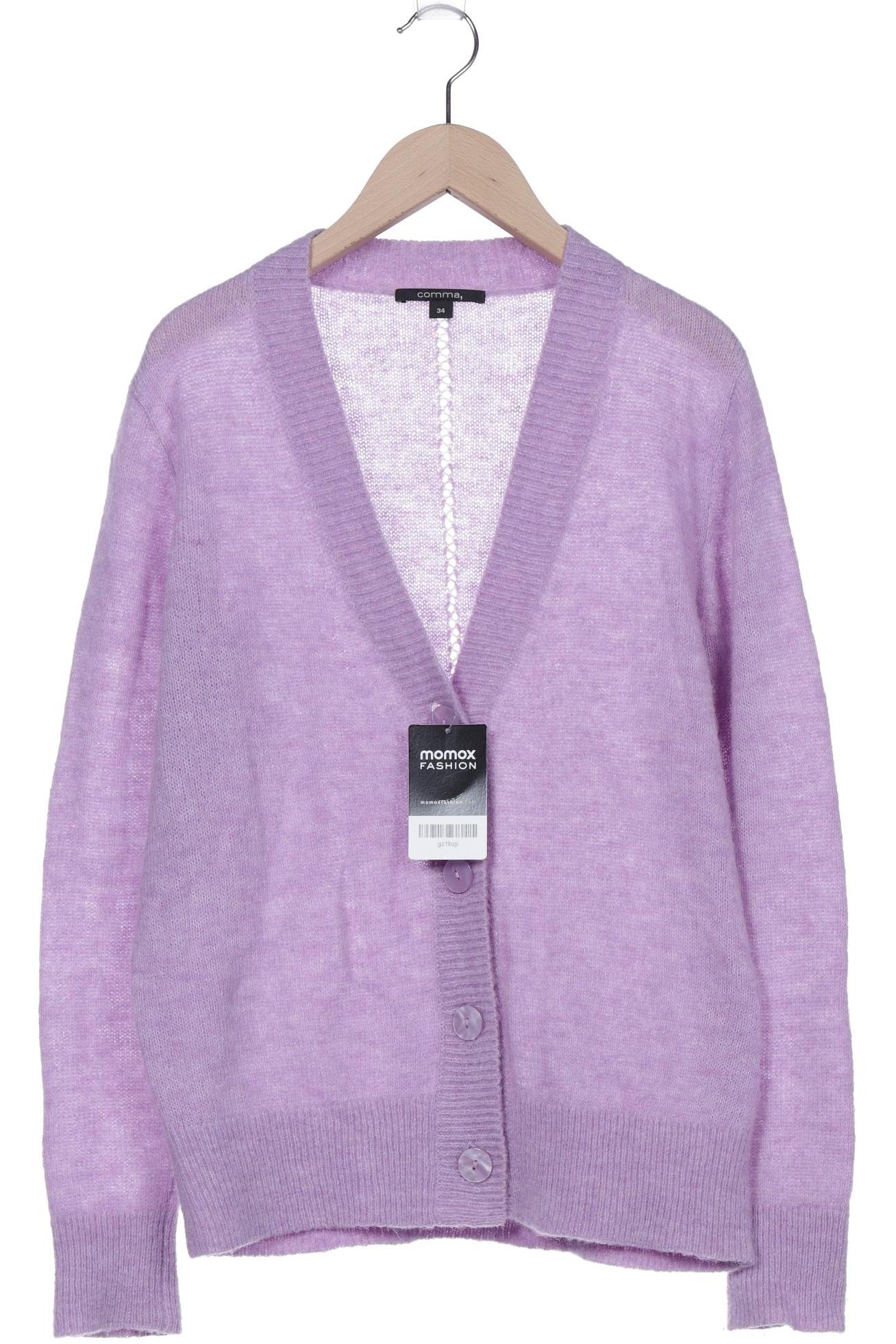 

Comma Damen Strickjacke, flieder, Gr. 34