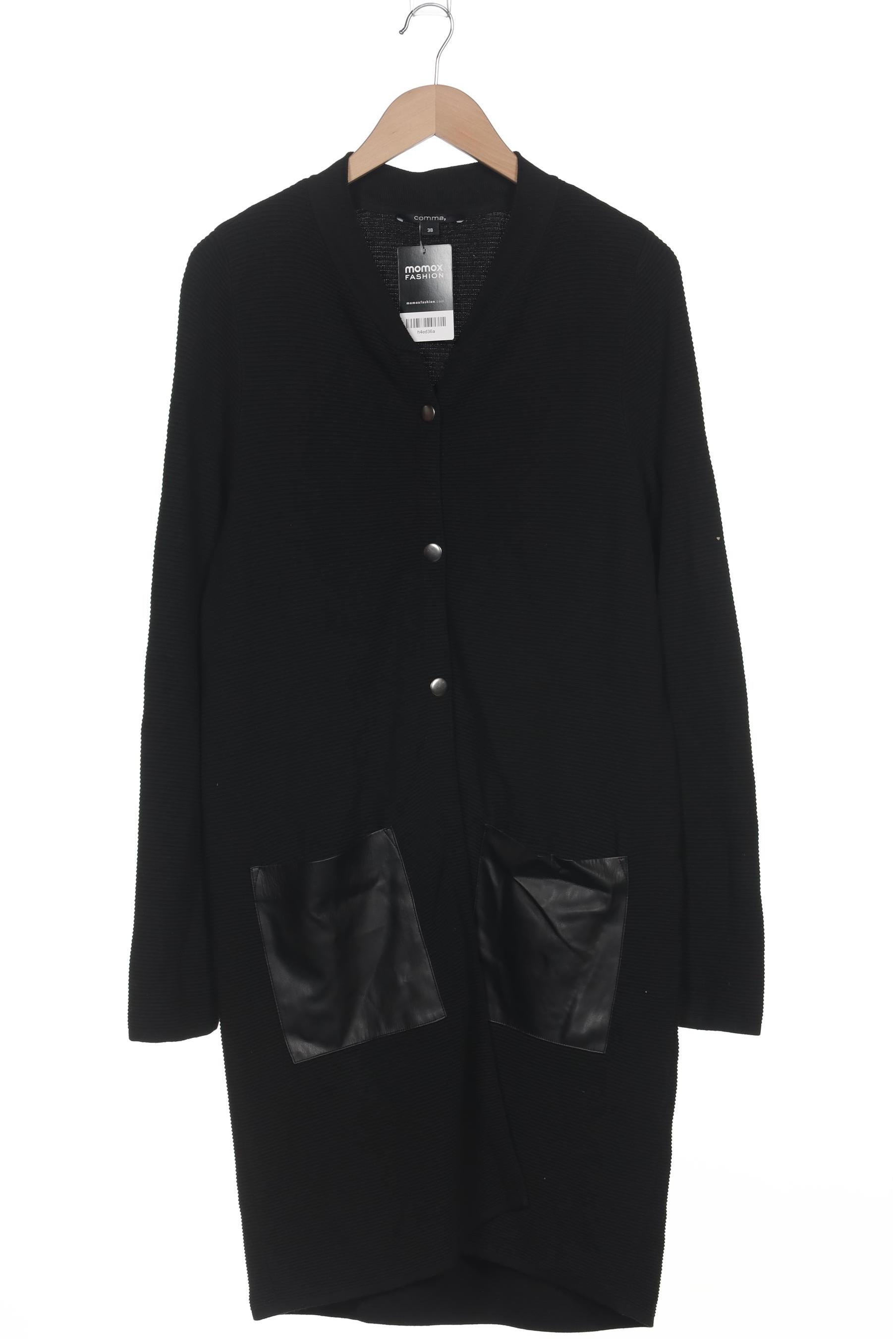 

Comma Damen Strickjacke, schwarz, Gr. 38