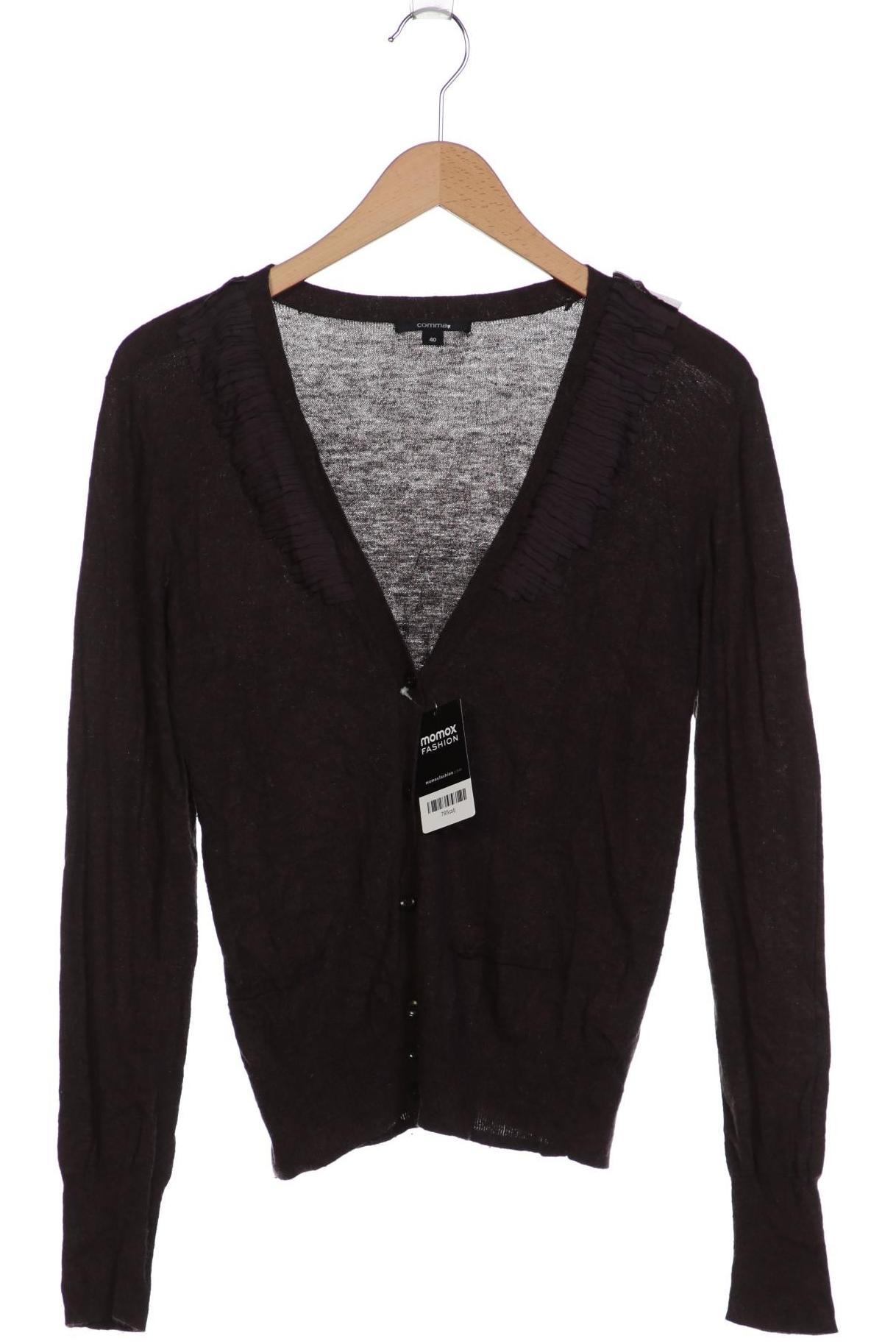 

Comma Damen Strickjacke, braun, Gr. 40