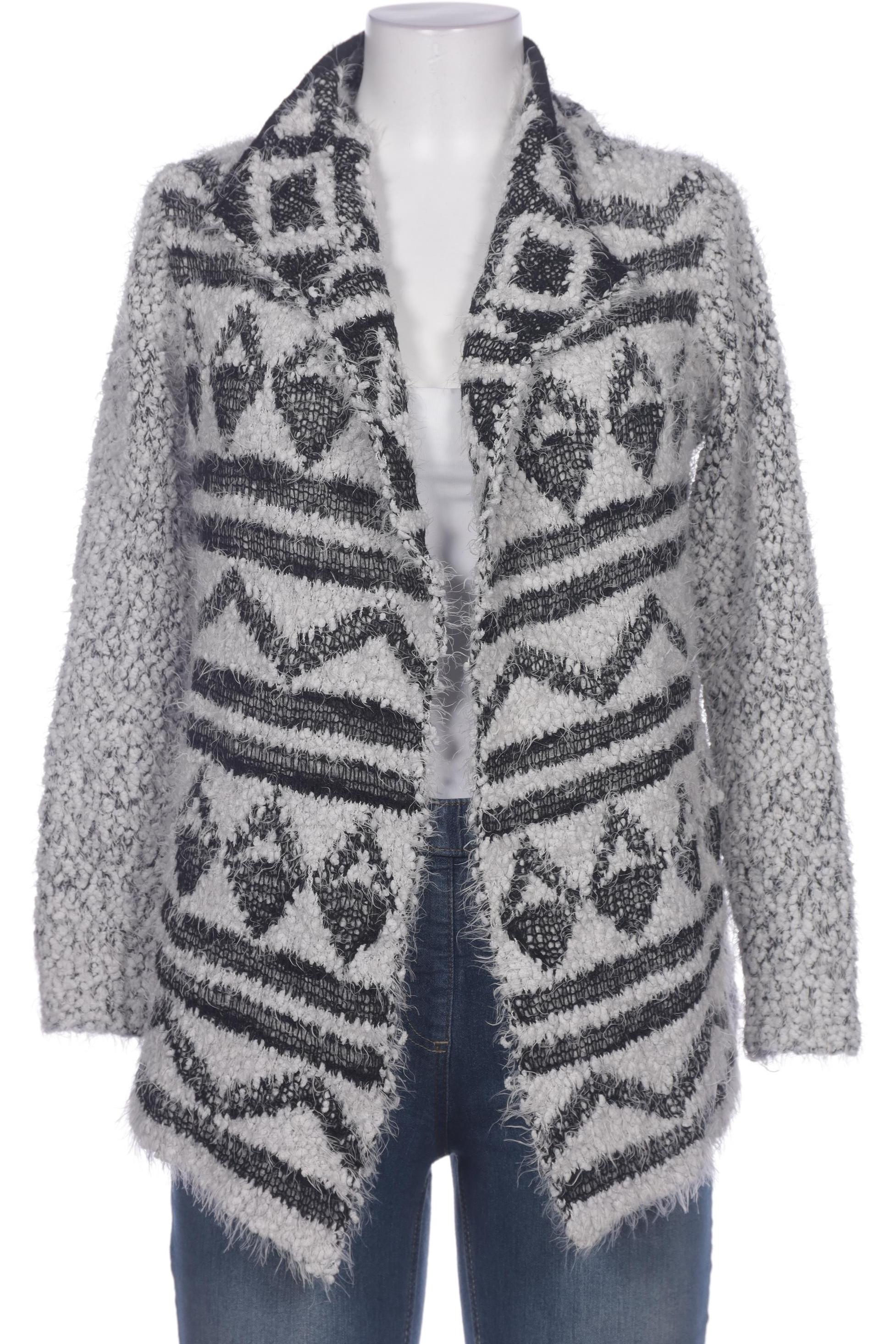 

Comma Damen Strickjacke, weiß, Gr. 36