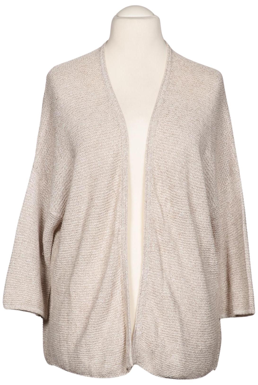 

Comma Damen Strickjacke, beige, Gr. 38