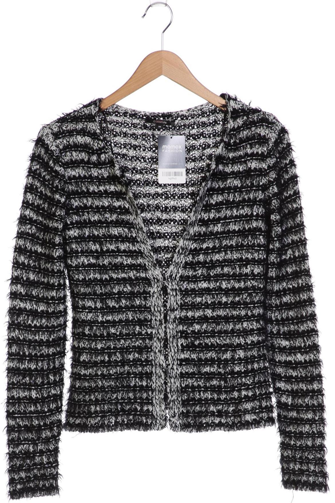 

Comma Damen Strickjacke, schwarz, Gr. 36