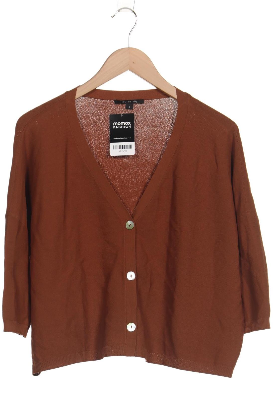 

Comma Damen Strickjacke, braun, Gr. 36