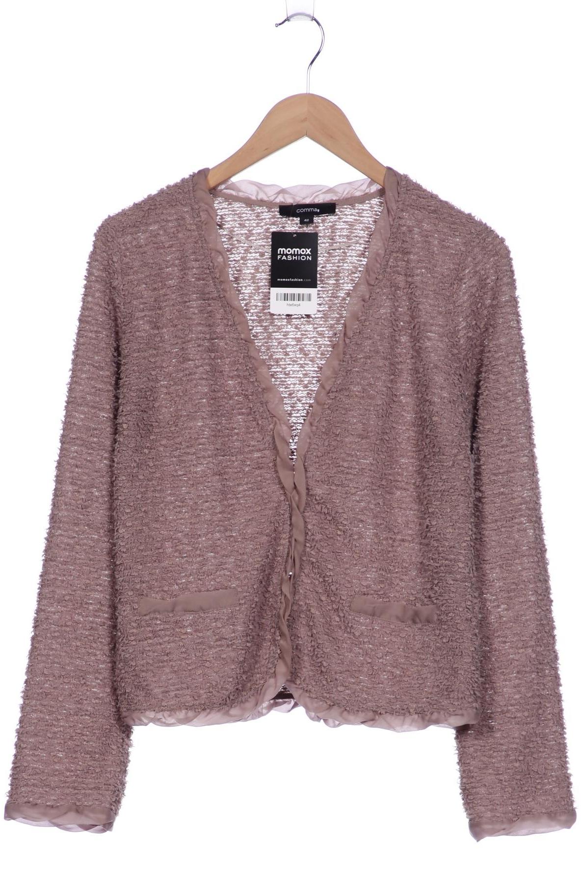 

Comma Damen Strickjacke, braun, Gr. 42