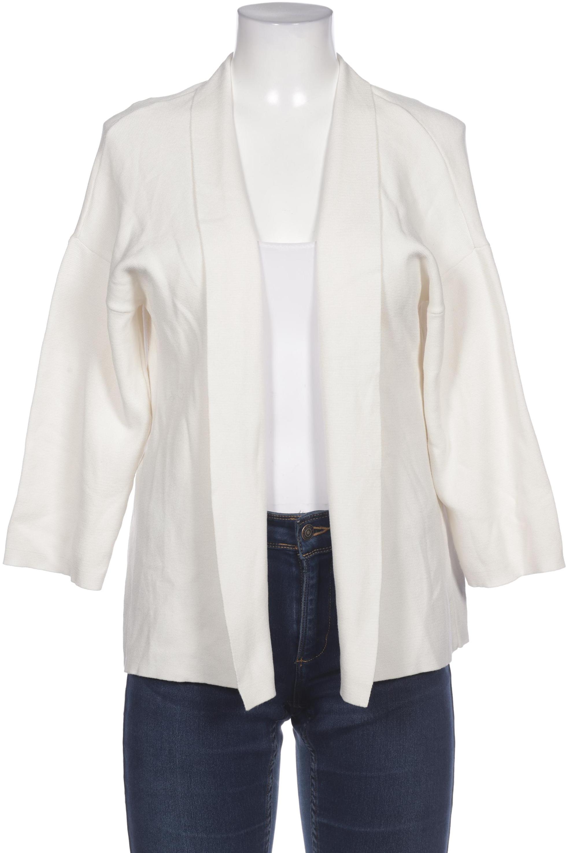 

Comma Damen Strickjacke, weiß, Gr. 40