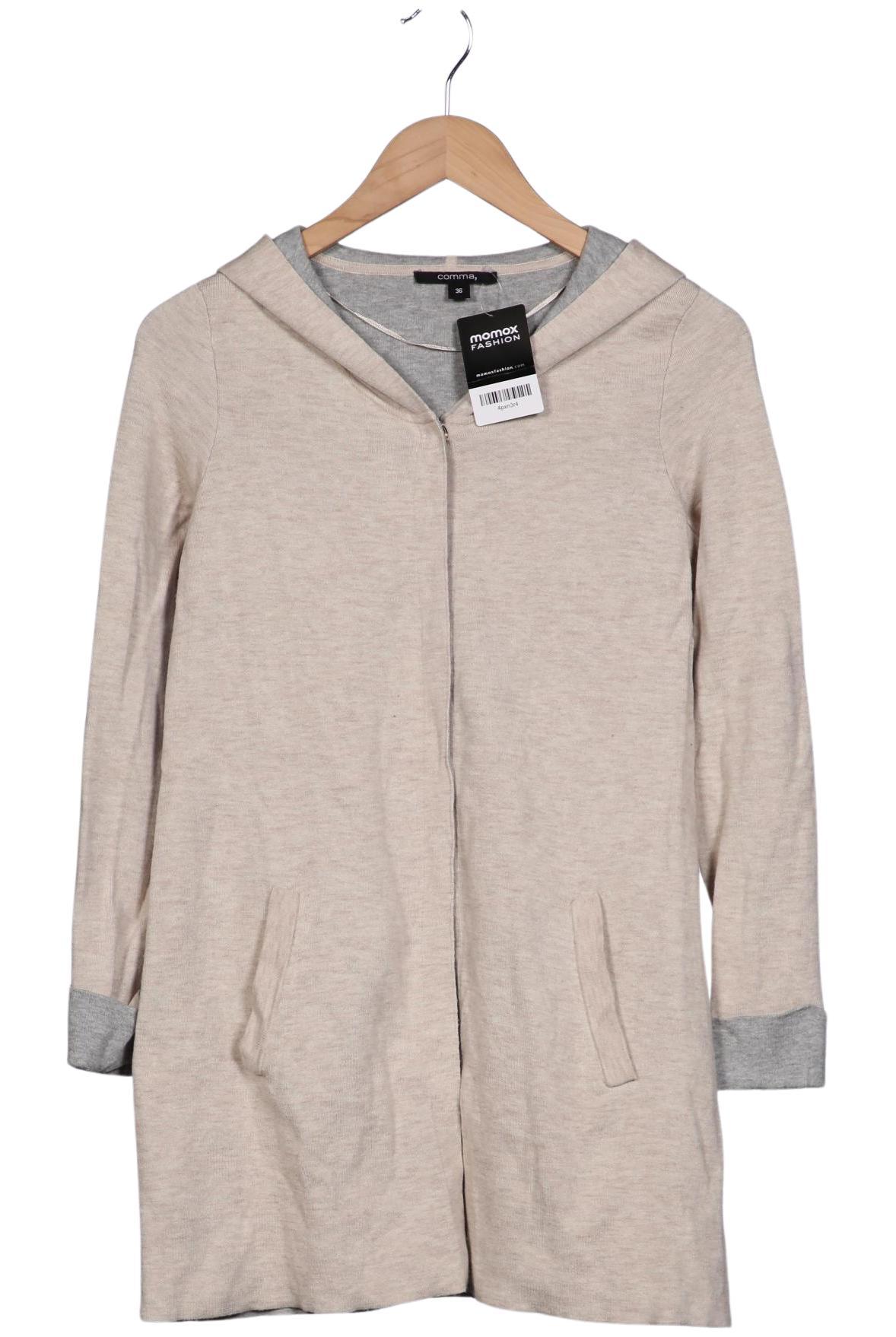 

Comma Damen Strickjacke, beige, Gr. 36