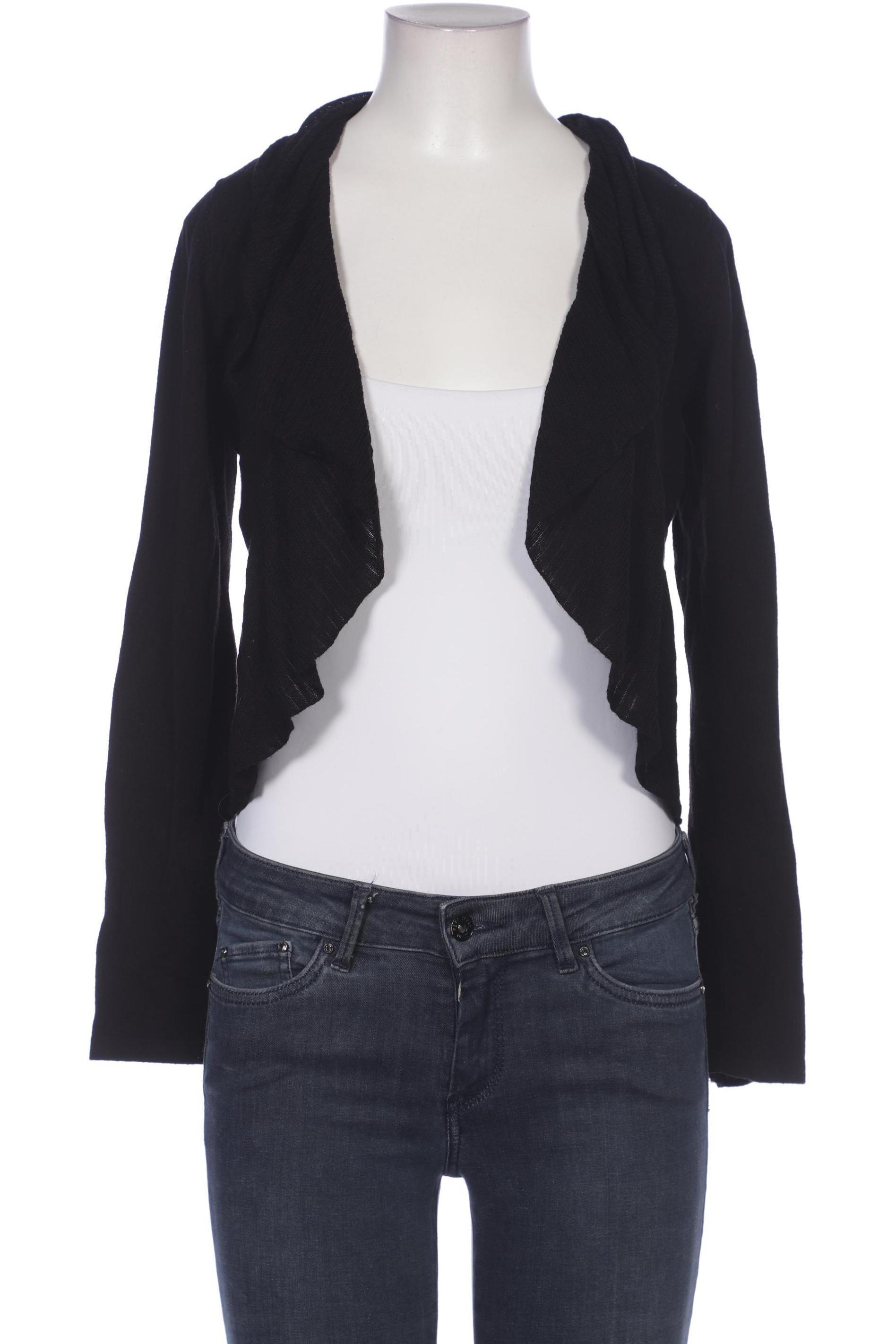 

Comma Damen Strickjacke, schwarz, Gr. 36