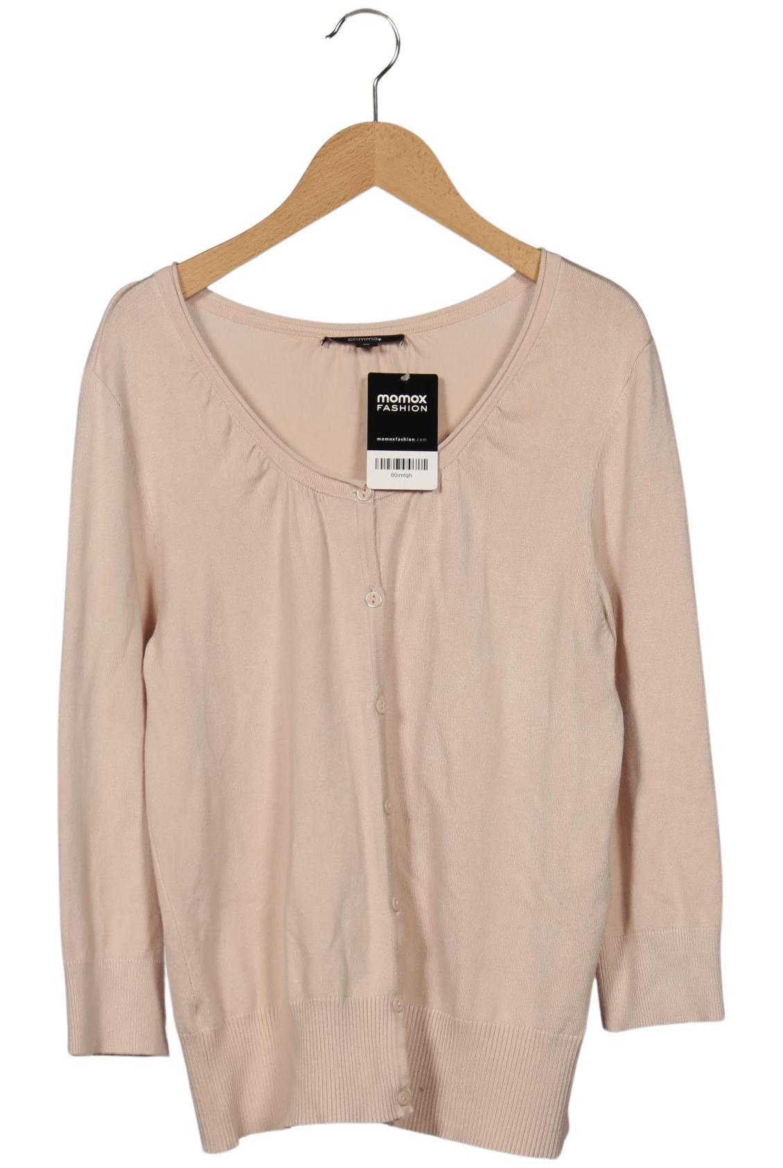 

Comma Damen Strickjacke, beige, Gr. 40