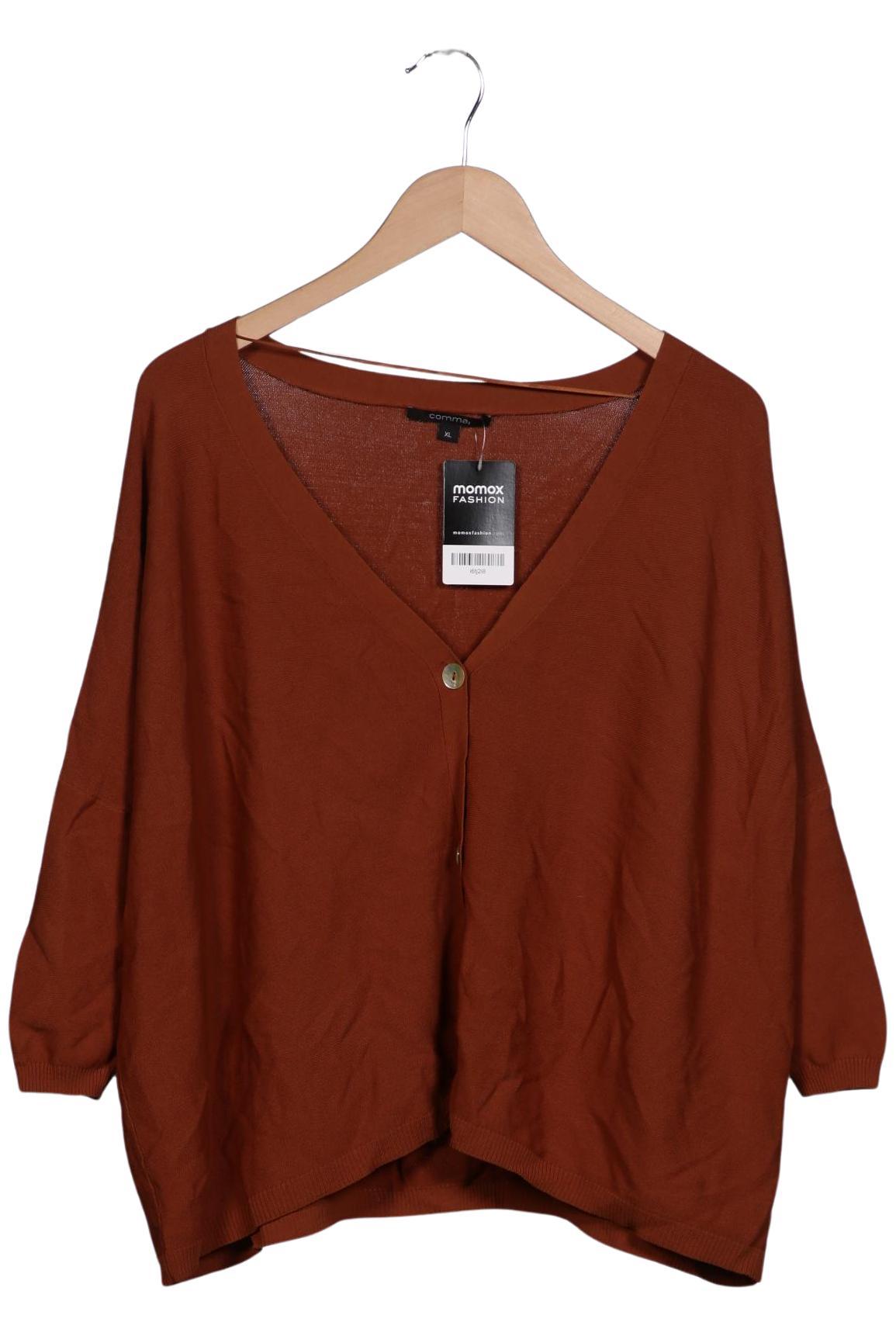 

Comma Damen Strickjacke, braun, Gr. 44