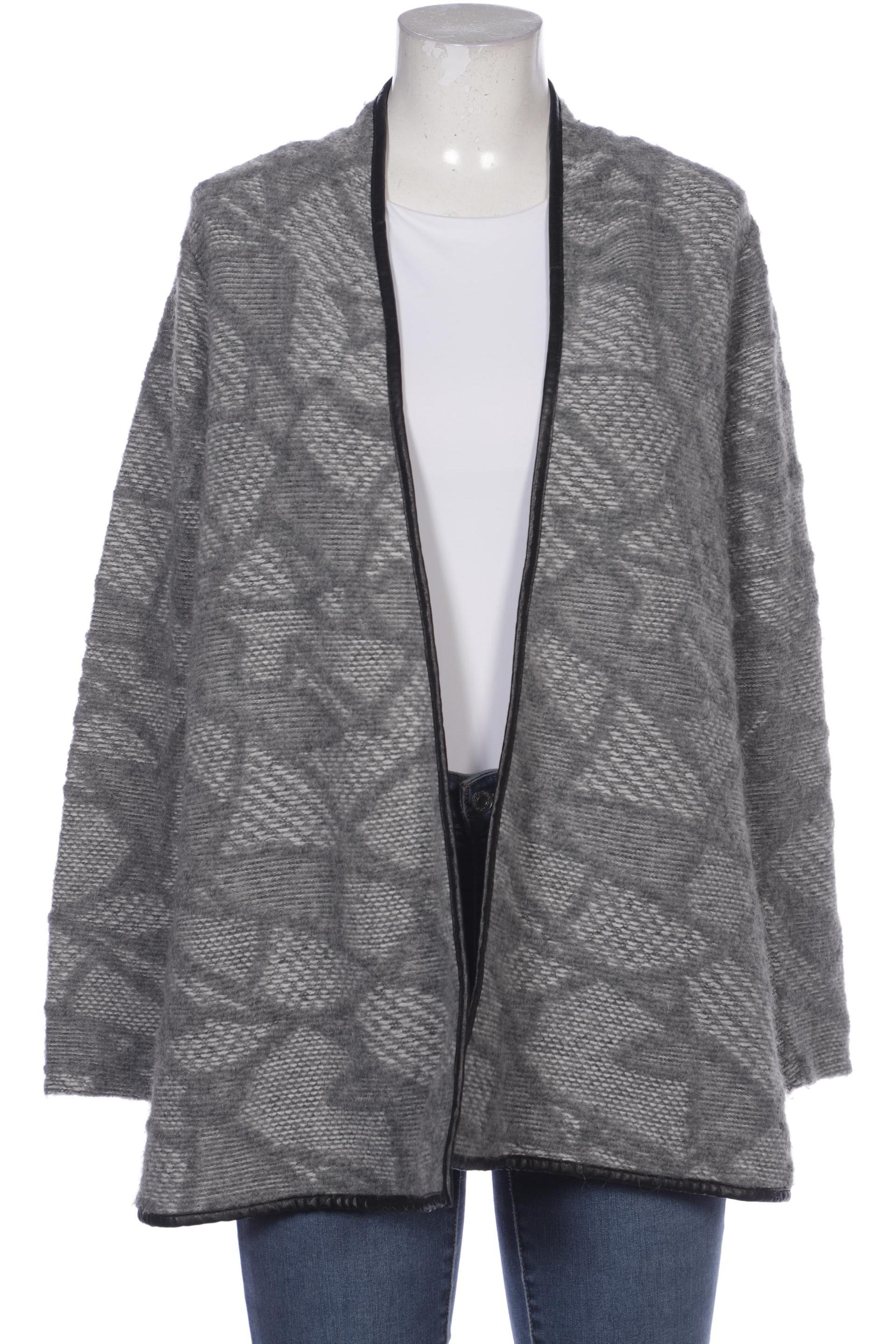 

Comma Damen Strickjacke, grau, Gr. 38