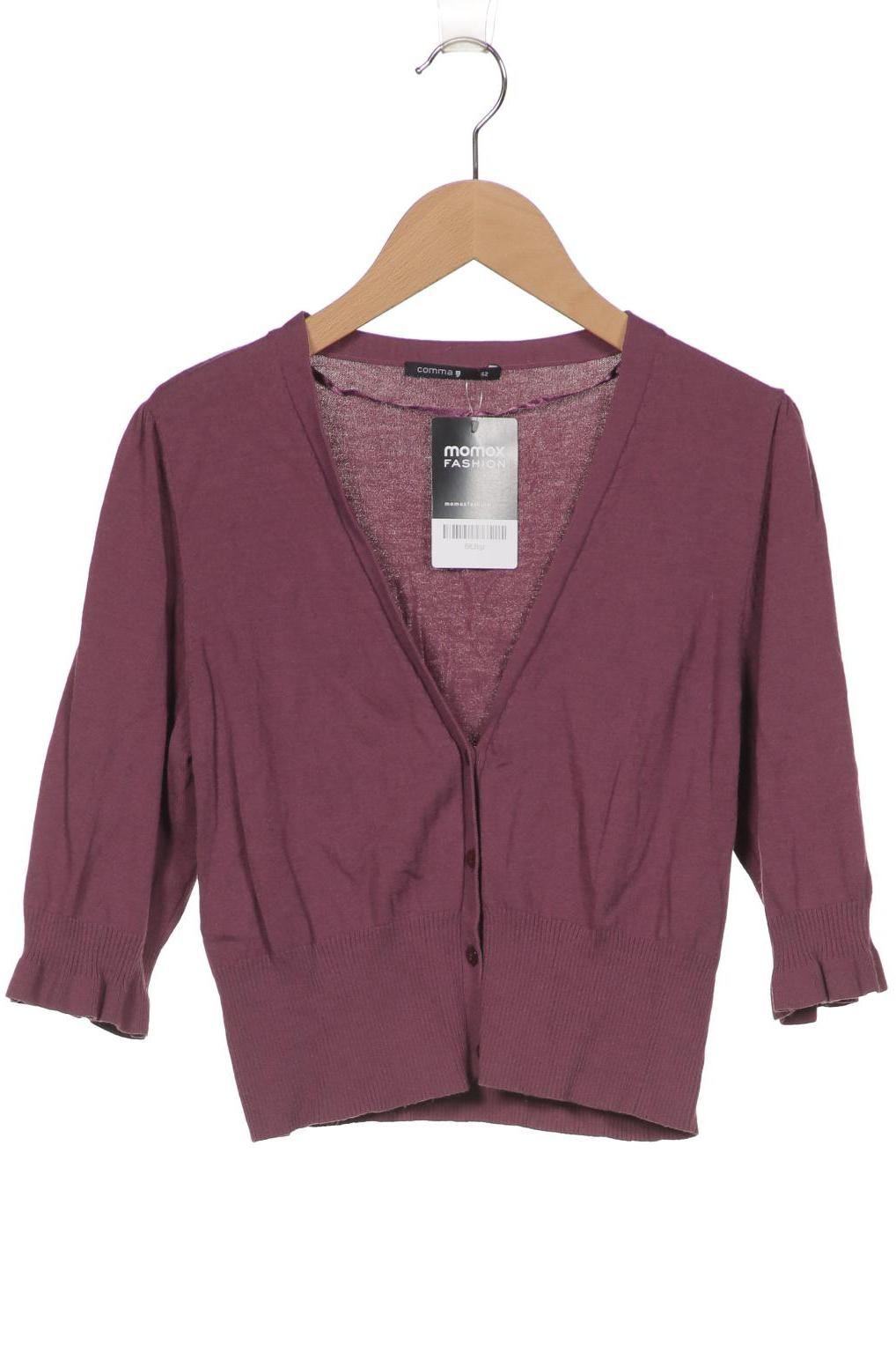 

Comma Damen Strickjacke, flieder, Gr. 42