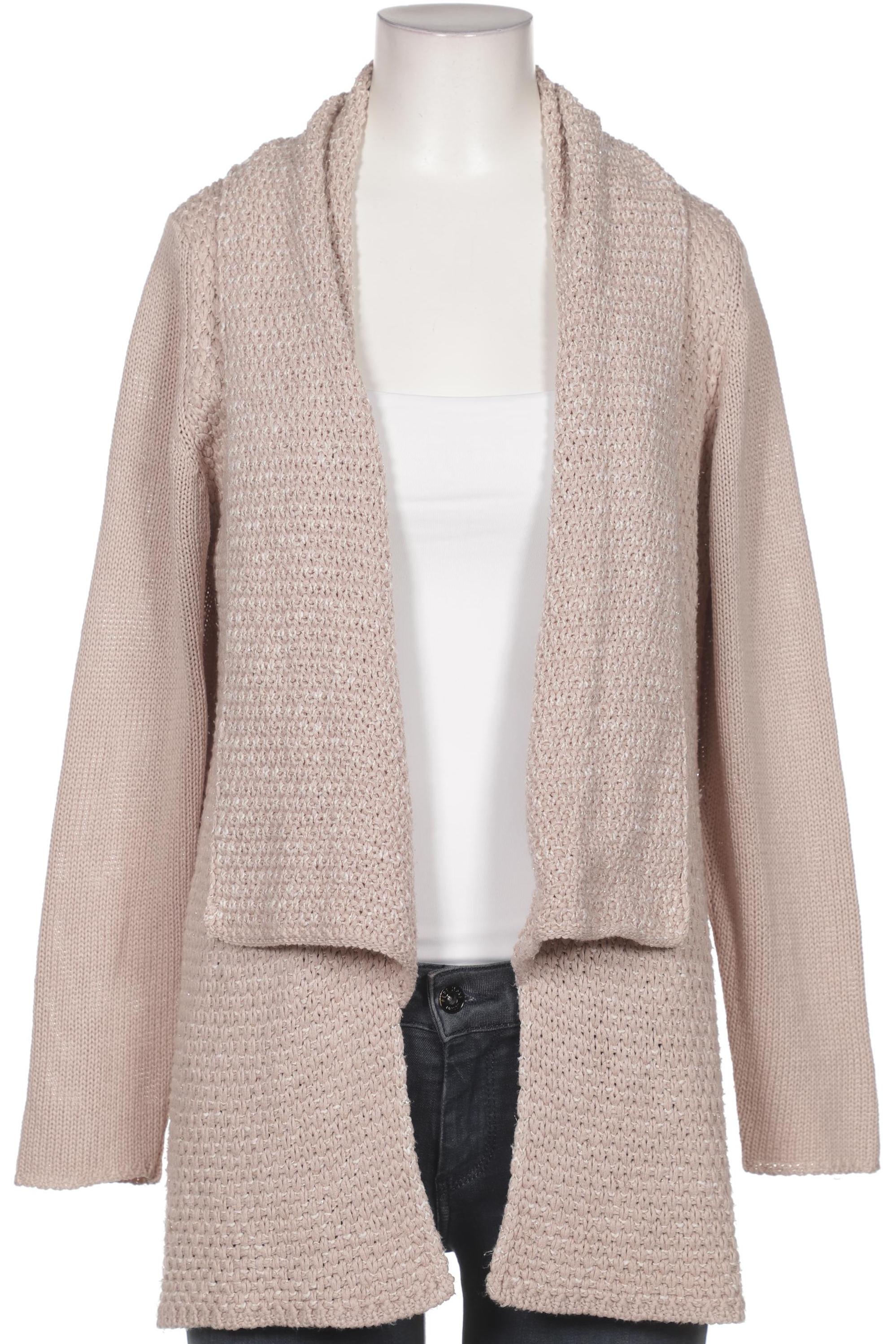 

Comma Damen Strickjacke, beige, Gr. 38