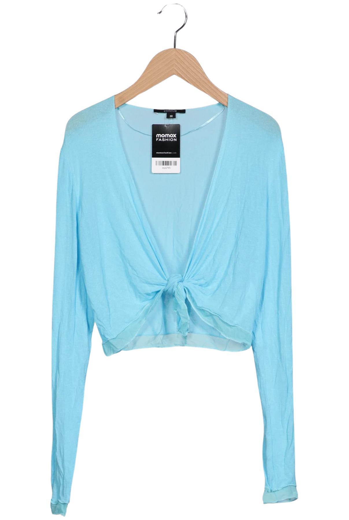 

Comma Damen Strickjacke, hellblau, Gr. 36
