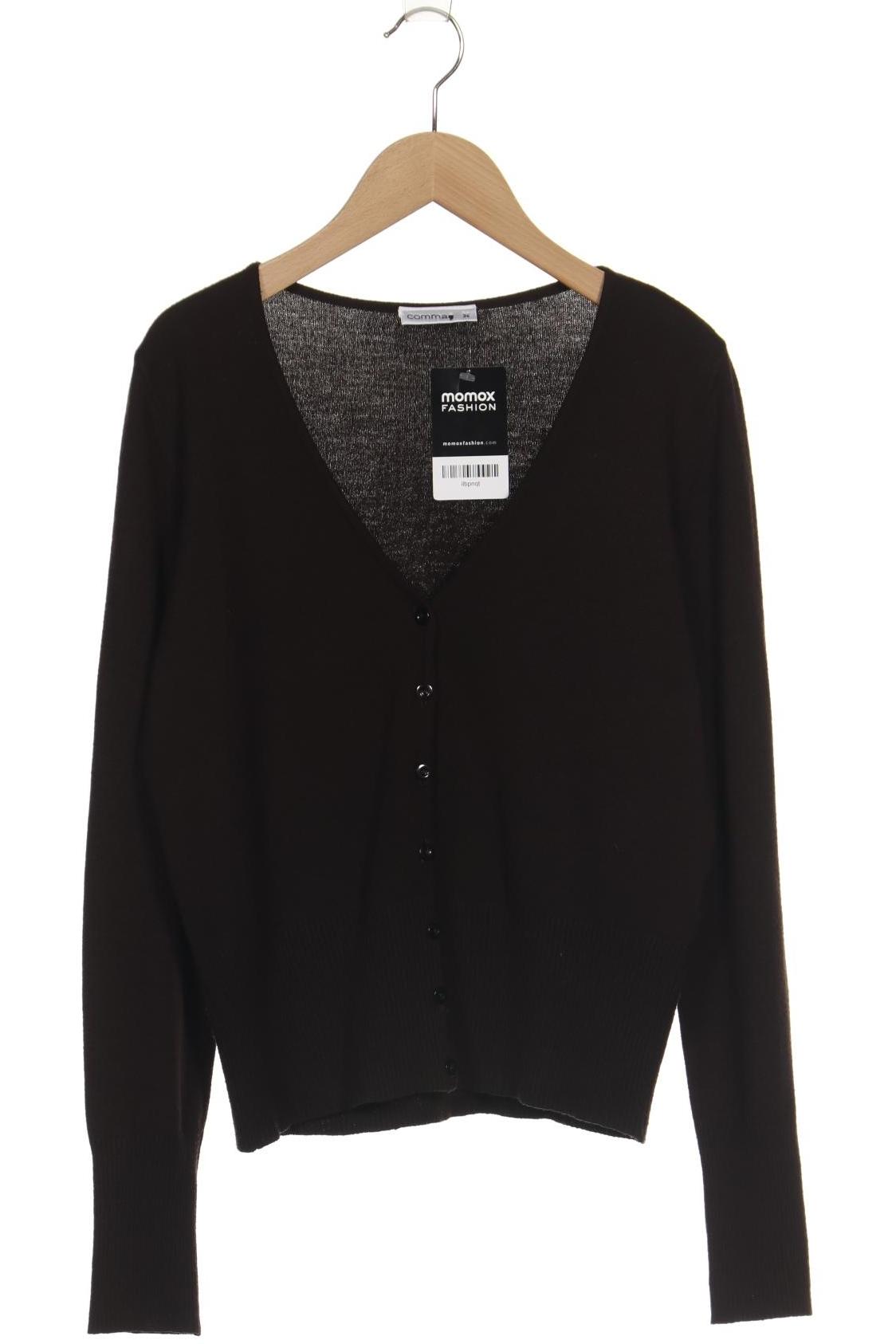 

Comma Damen Strickjacke, braun, Gr. 38
