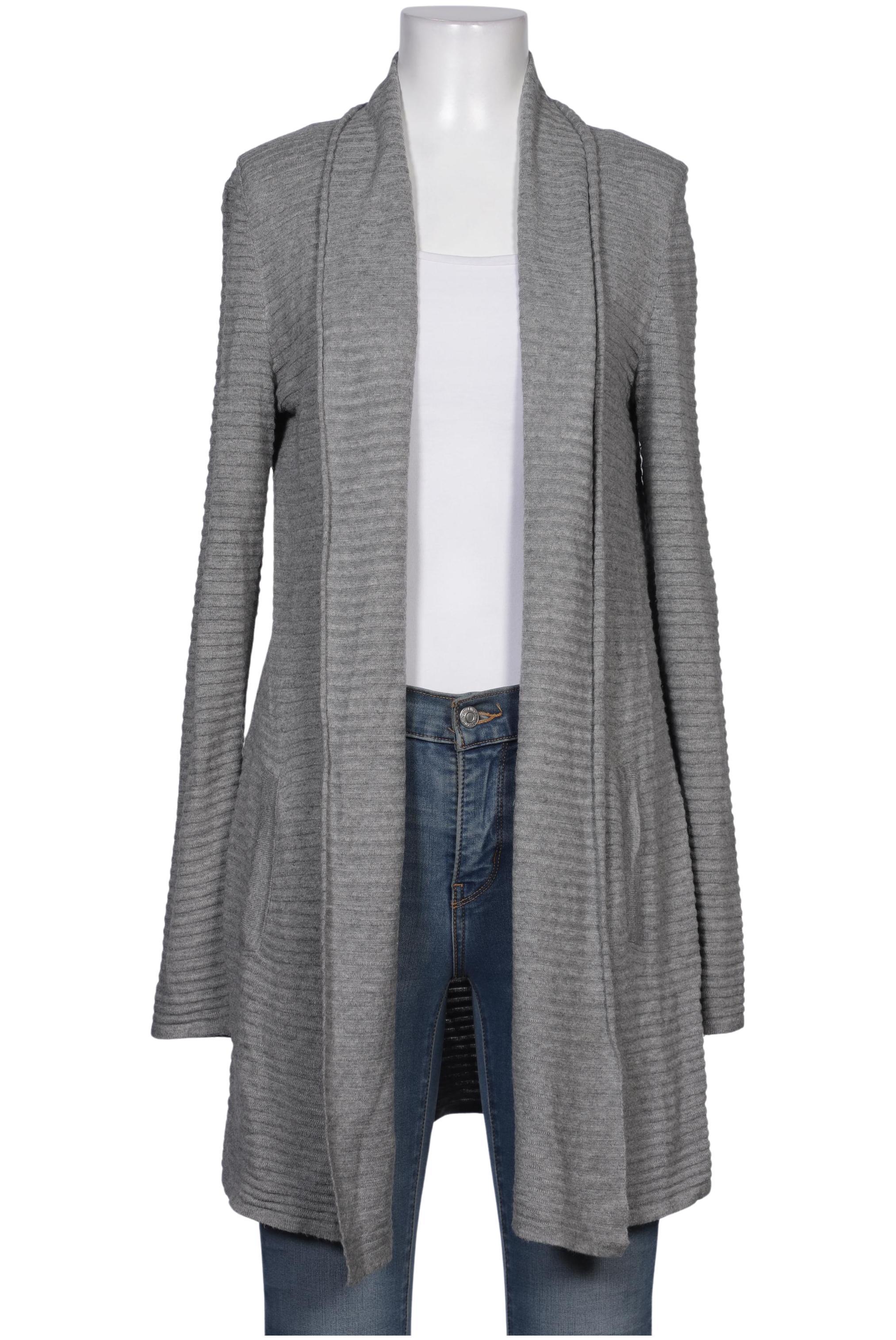 

Comma Damen Strickjacke, grau, Gr. 36