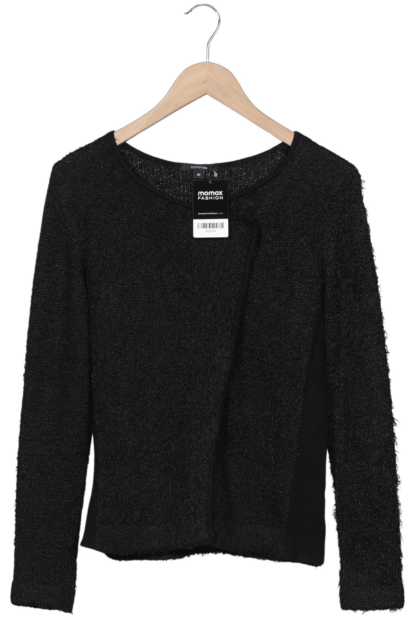 

Comma Damen Strickjacke, schwarz, Gr. 40