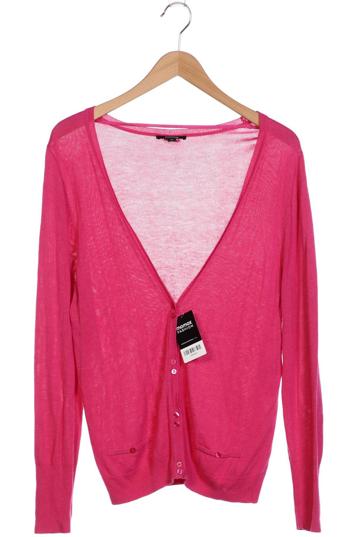 

Comma Damen Strickjacke, pink, Gr. 44