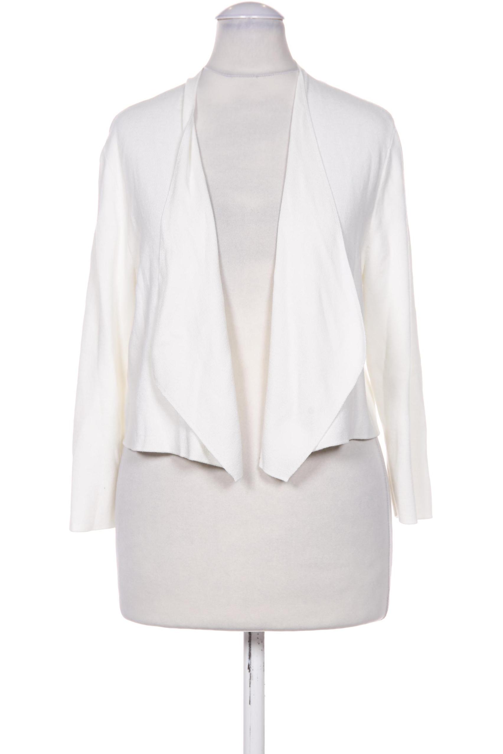 

Comma Damen Strickjacke, weiß, Gr. 36