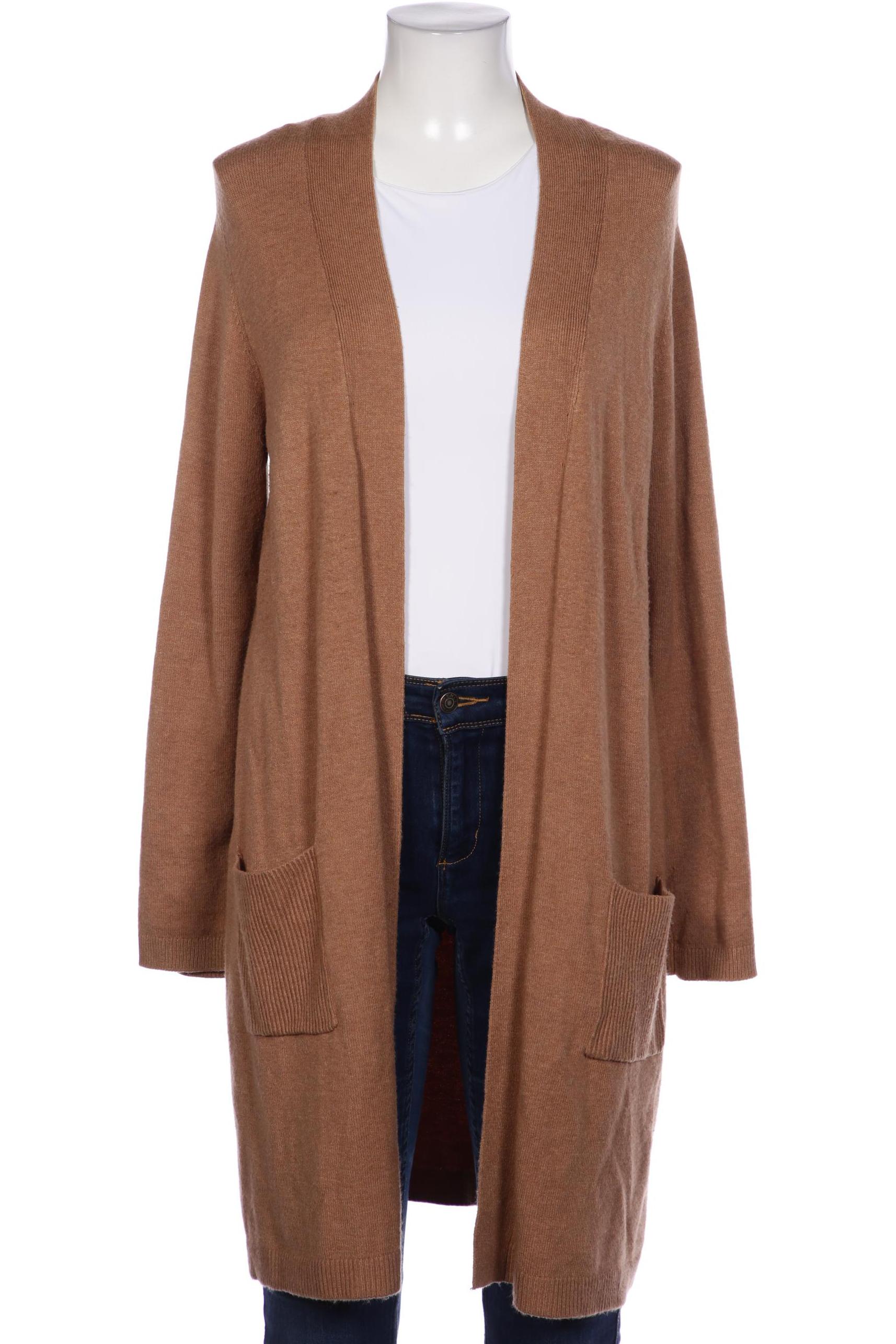 

Comma Damen Strickjacke, beige, Gr. 38