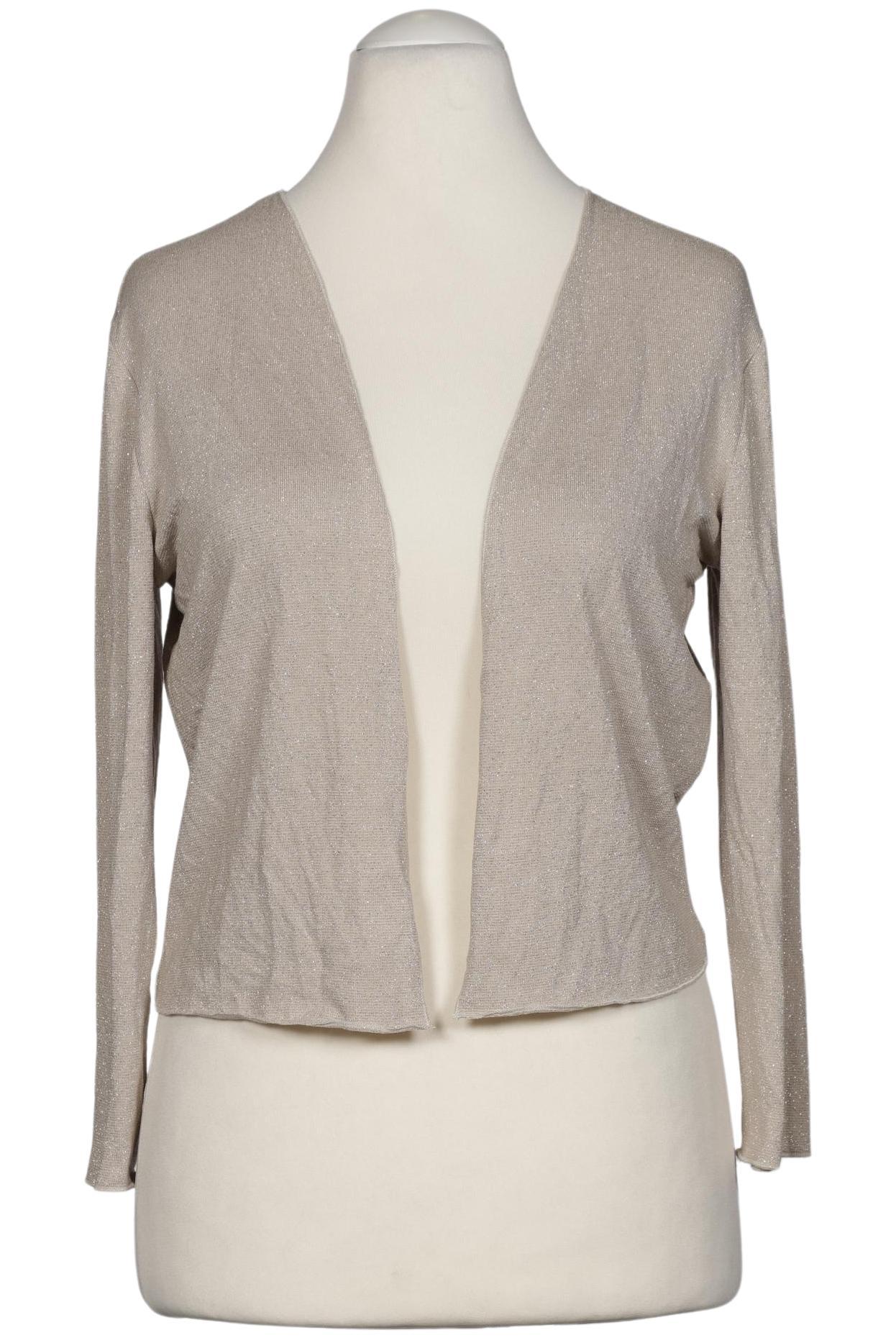 

Comma Damen Strickjacke, beige, Gr. 40