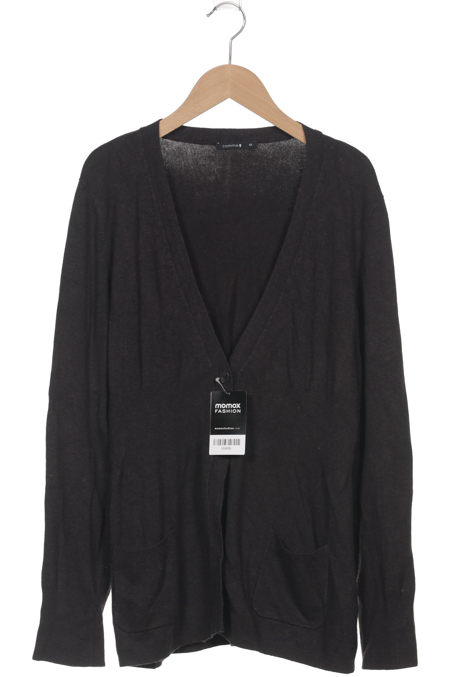 

Comma Damen Strickjacke, braun, Gr. 42