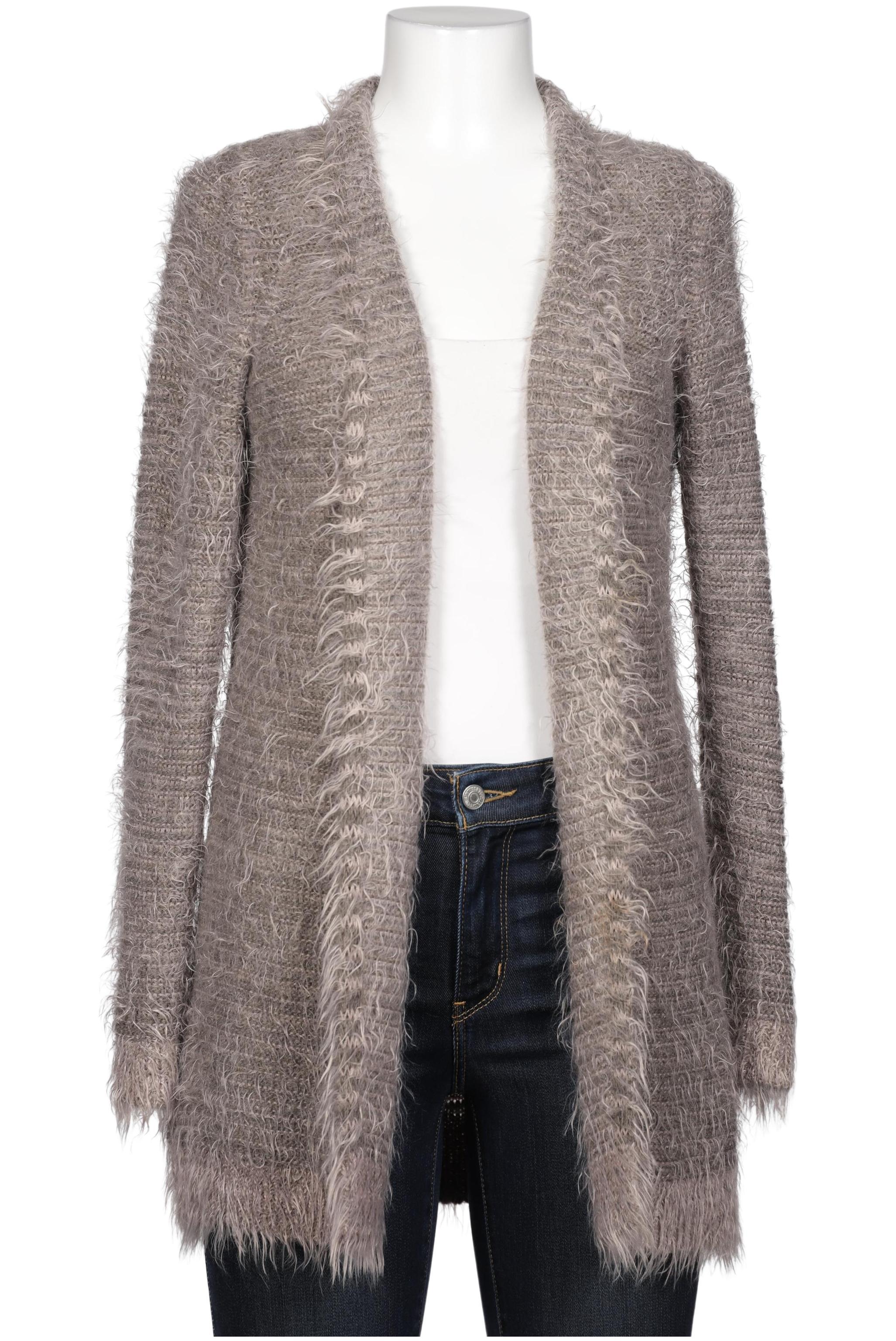 

Comma Damen Strickjacke, beige, Gr. 38