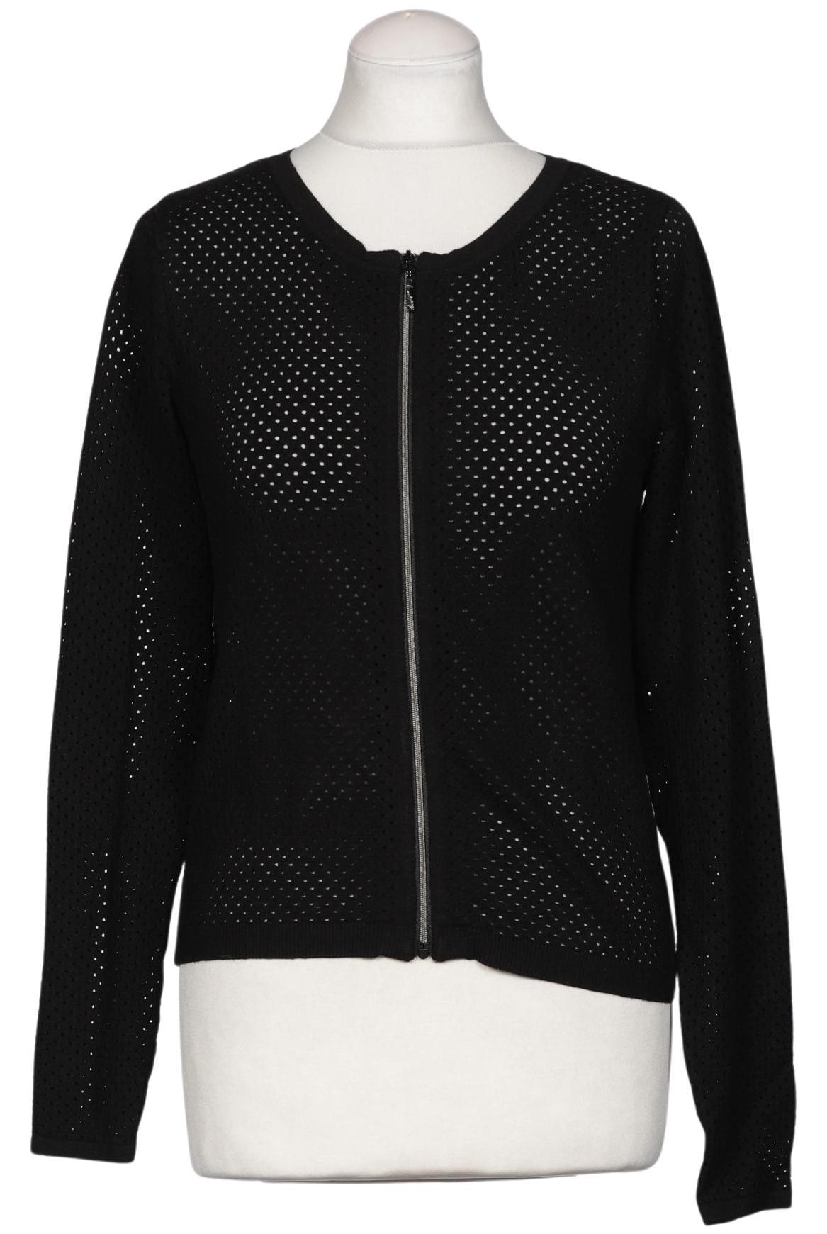 

Comma Damen Strickjacke, schwarz, Gr. 36