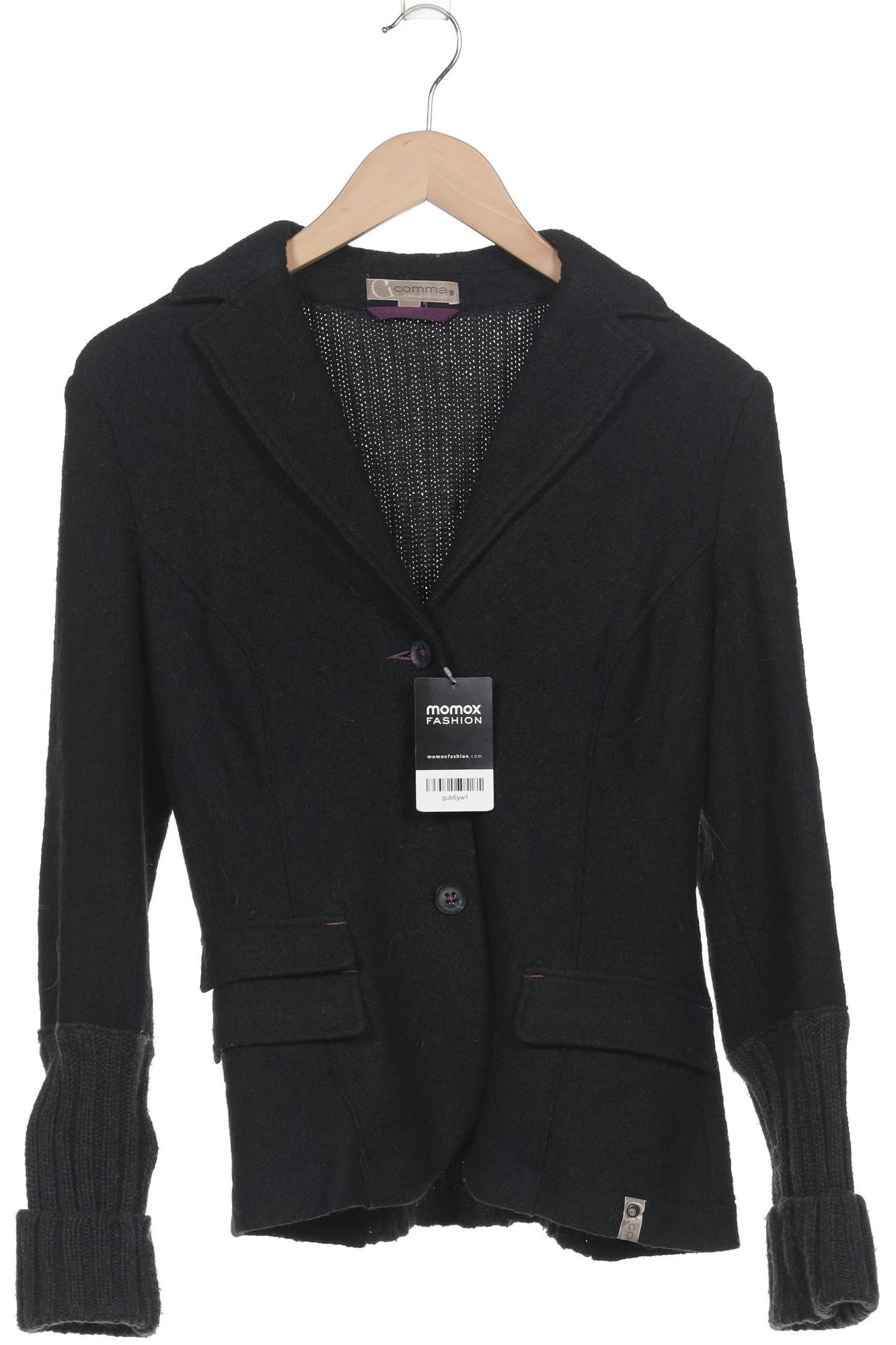 

Comma Damen Strickjacke, schwarz, Gr. 36