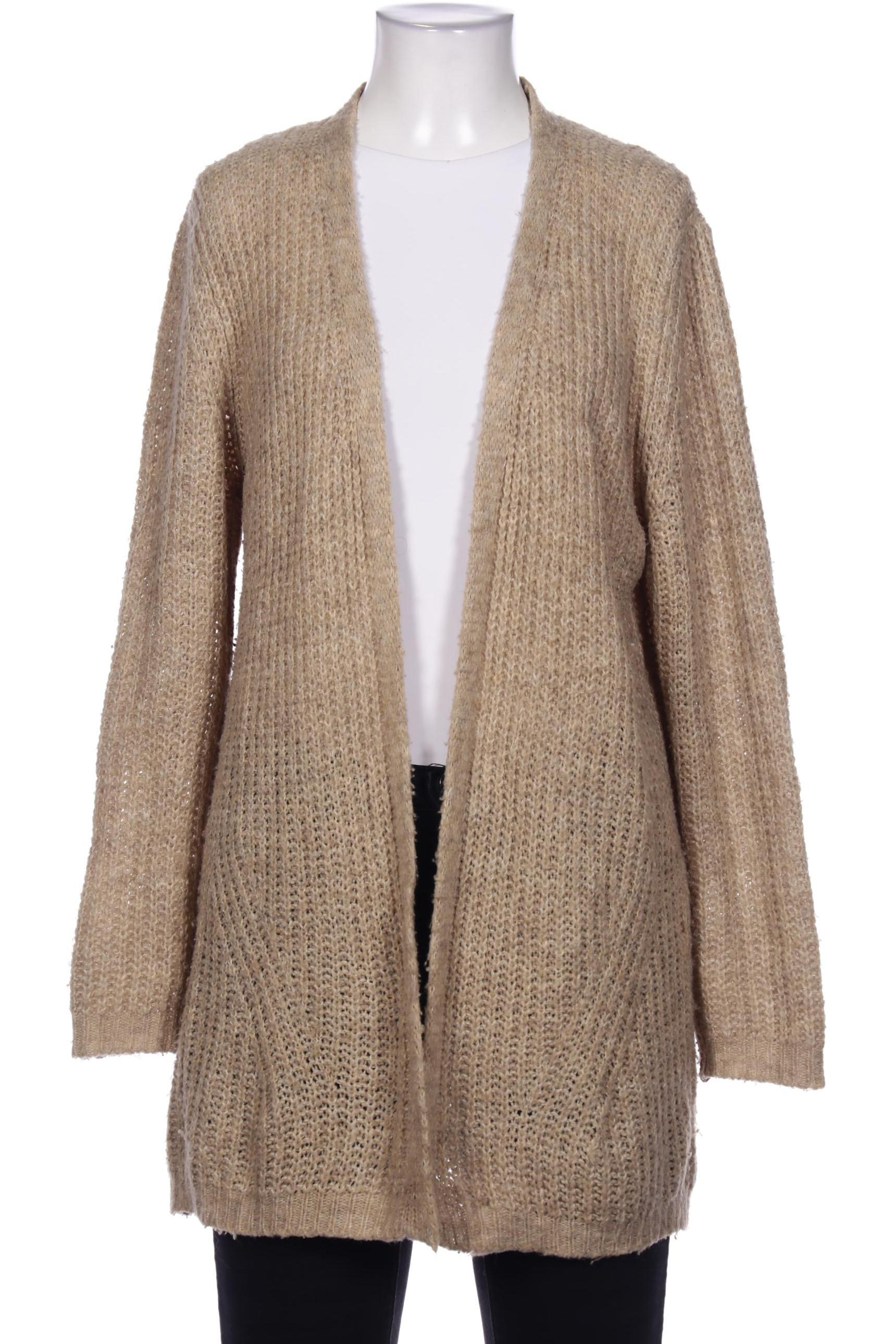 

Comma Damen Strickjacke, beige, Gr. 38