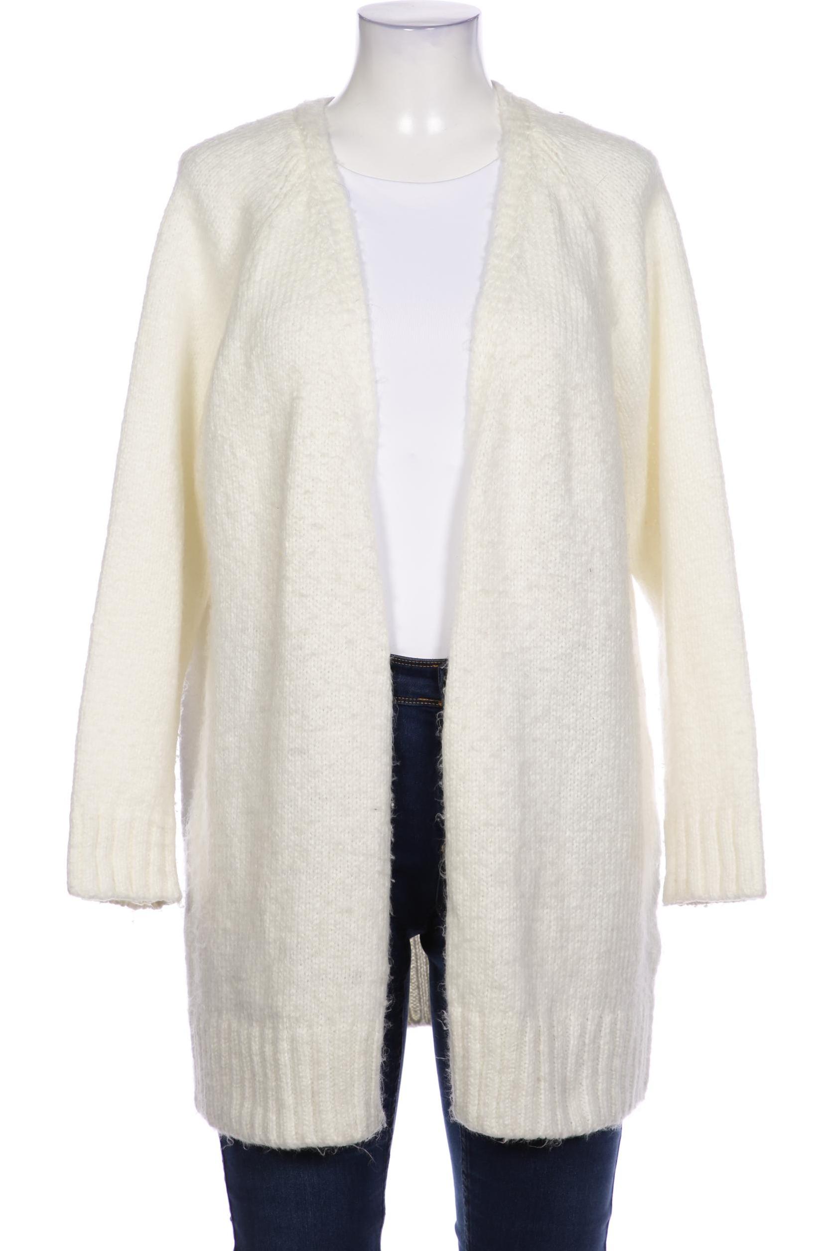 

Comma Damen Strickjacke, weiß, Gr. 44