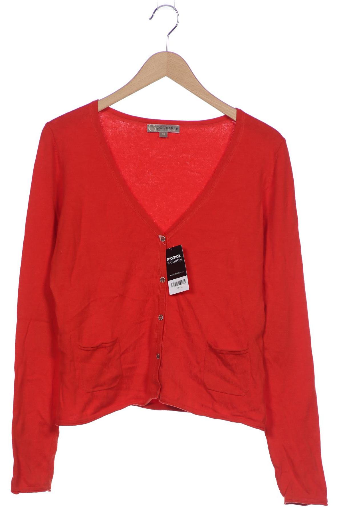 

Comma Damen Strickjacke, rot, Gr. 38