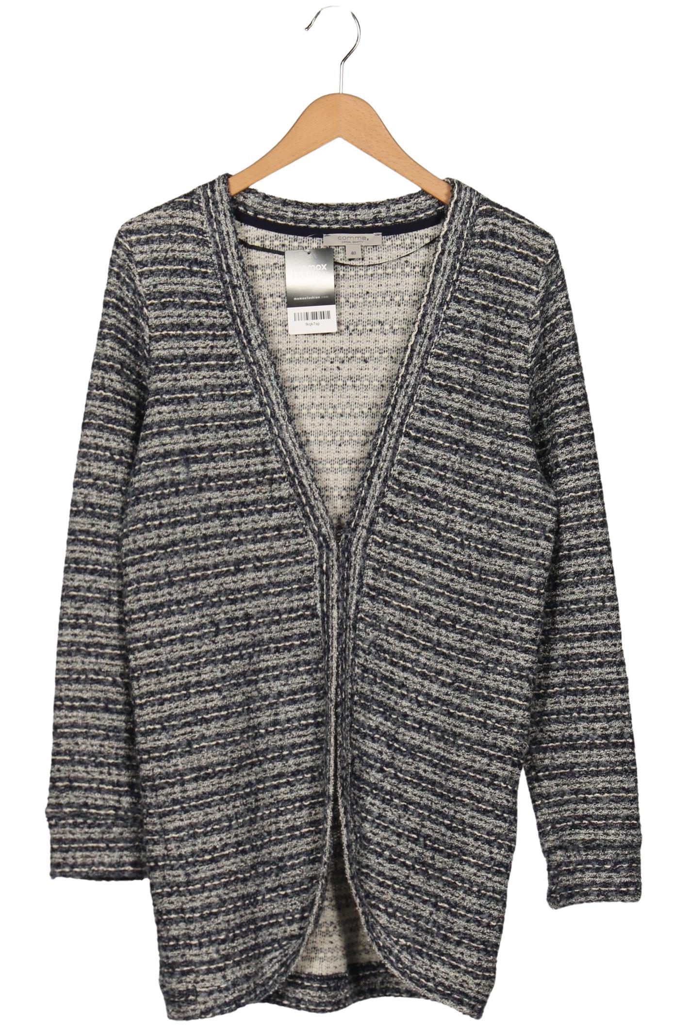 

Comma Damen Strickjacke, marineblau, Gr. 40