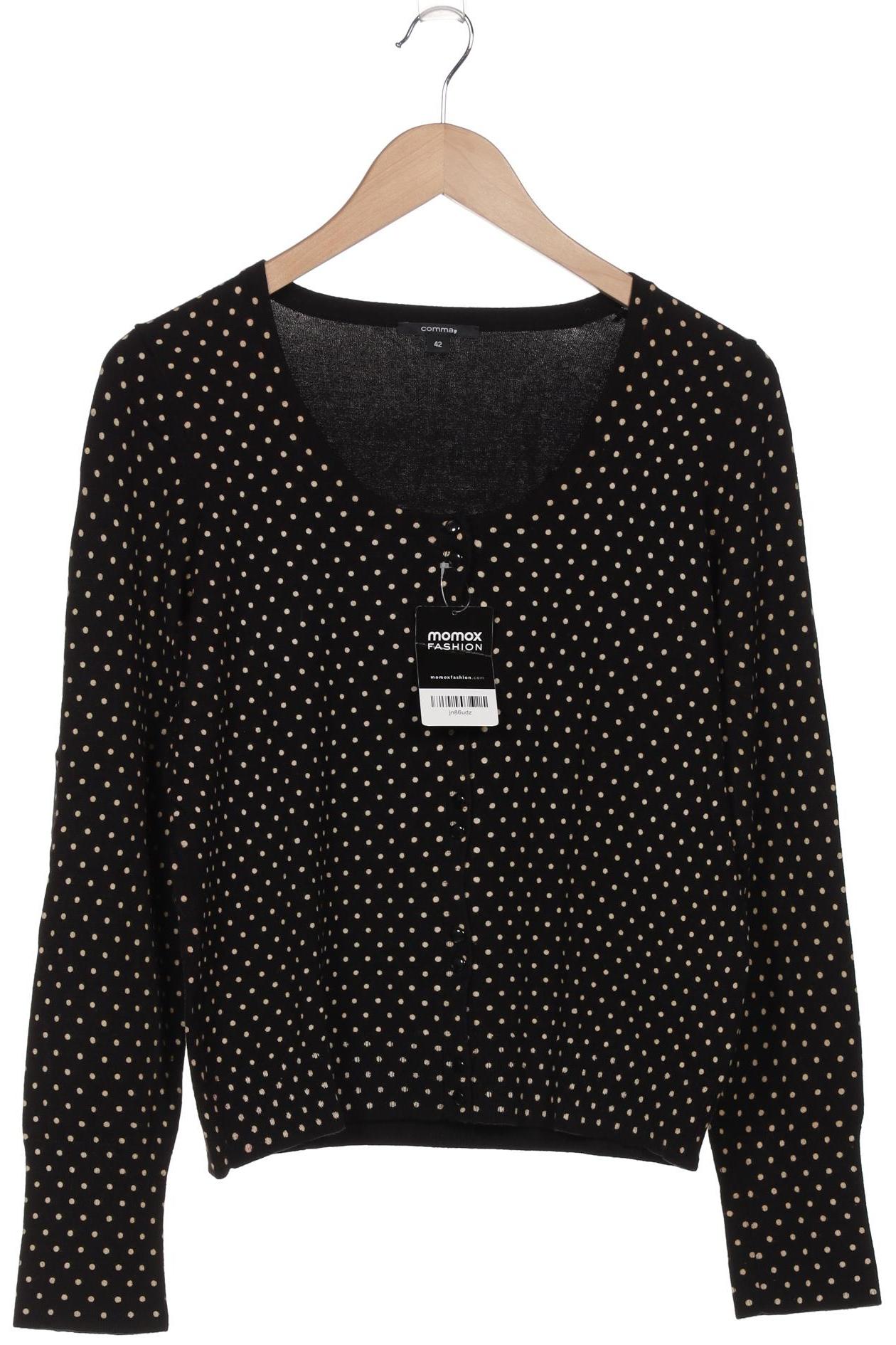 

Comma Damen Strickjacke, schwarz, Gr. 42
