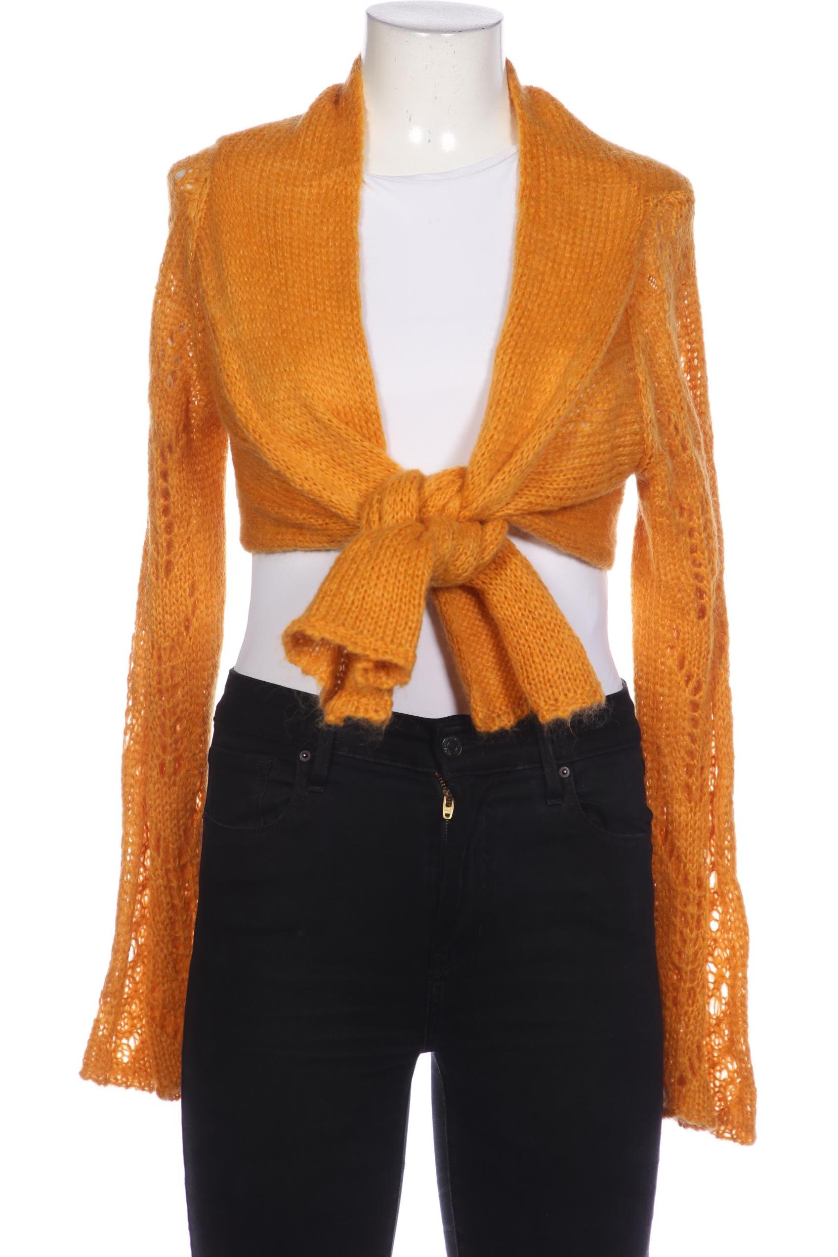 

Comma Damen Strickjacke, orange, Gr. 40