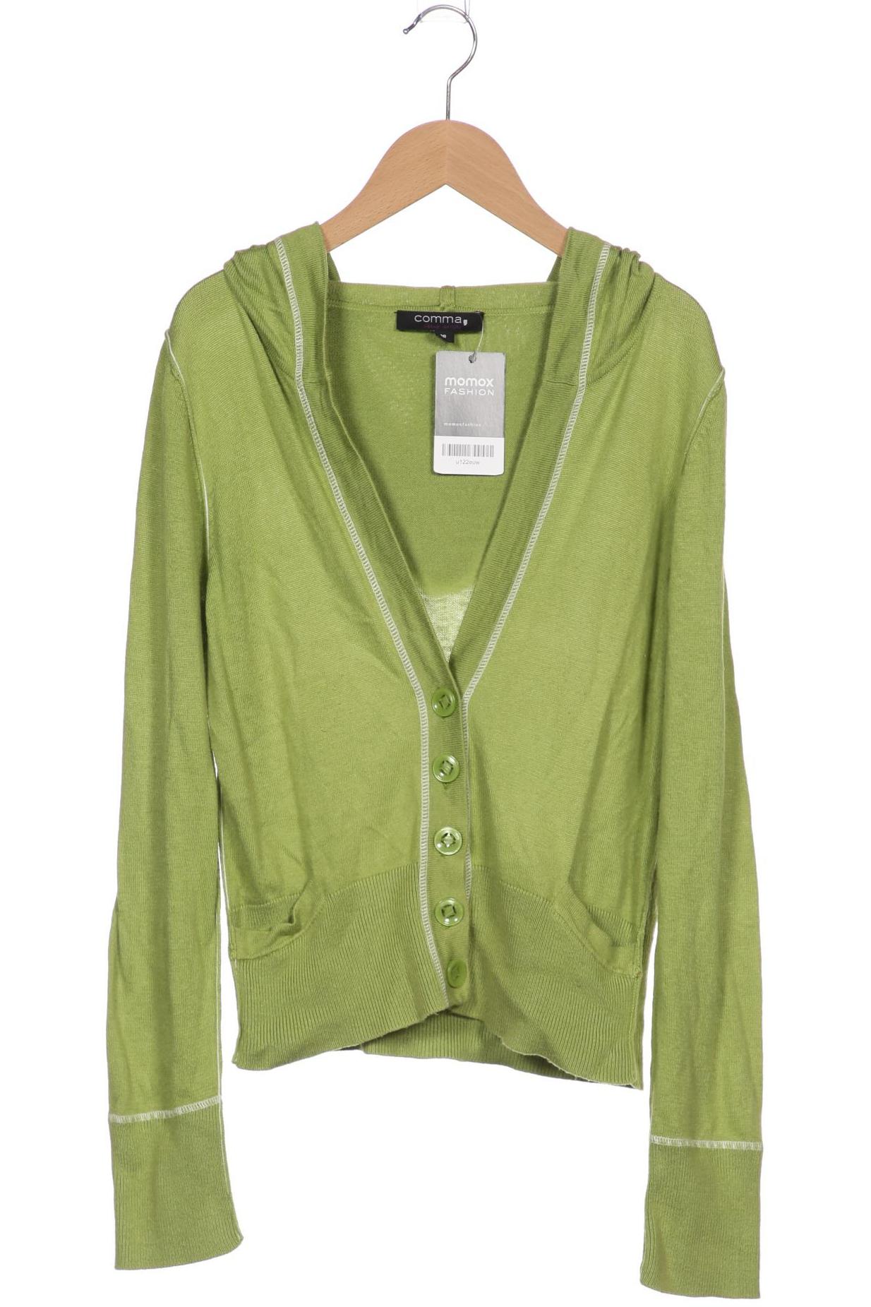 

Comma Damen Strickjacke, grün, Gr. 36
