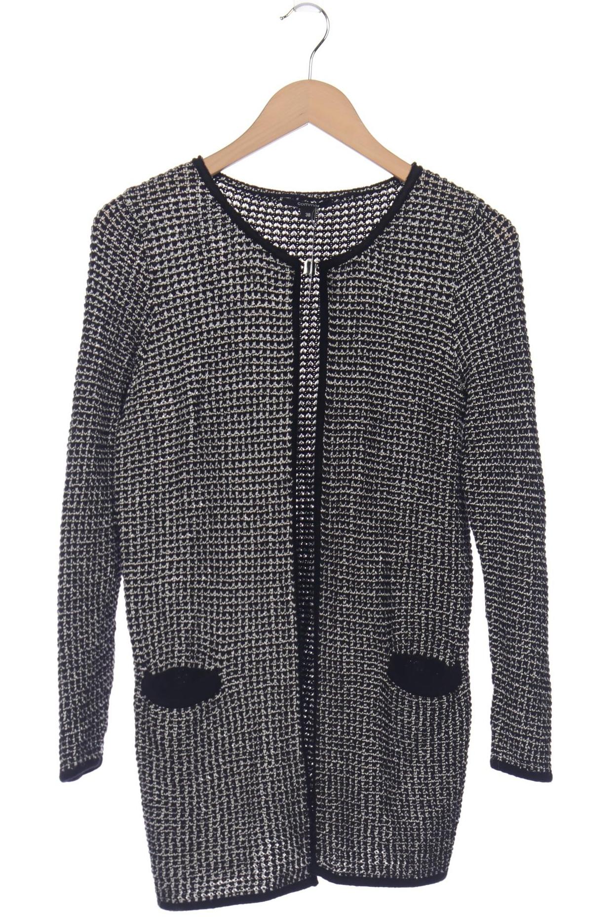 

Comma Damen Strickjacke, schwarz, Gr. 38