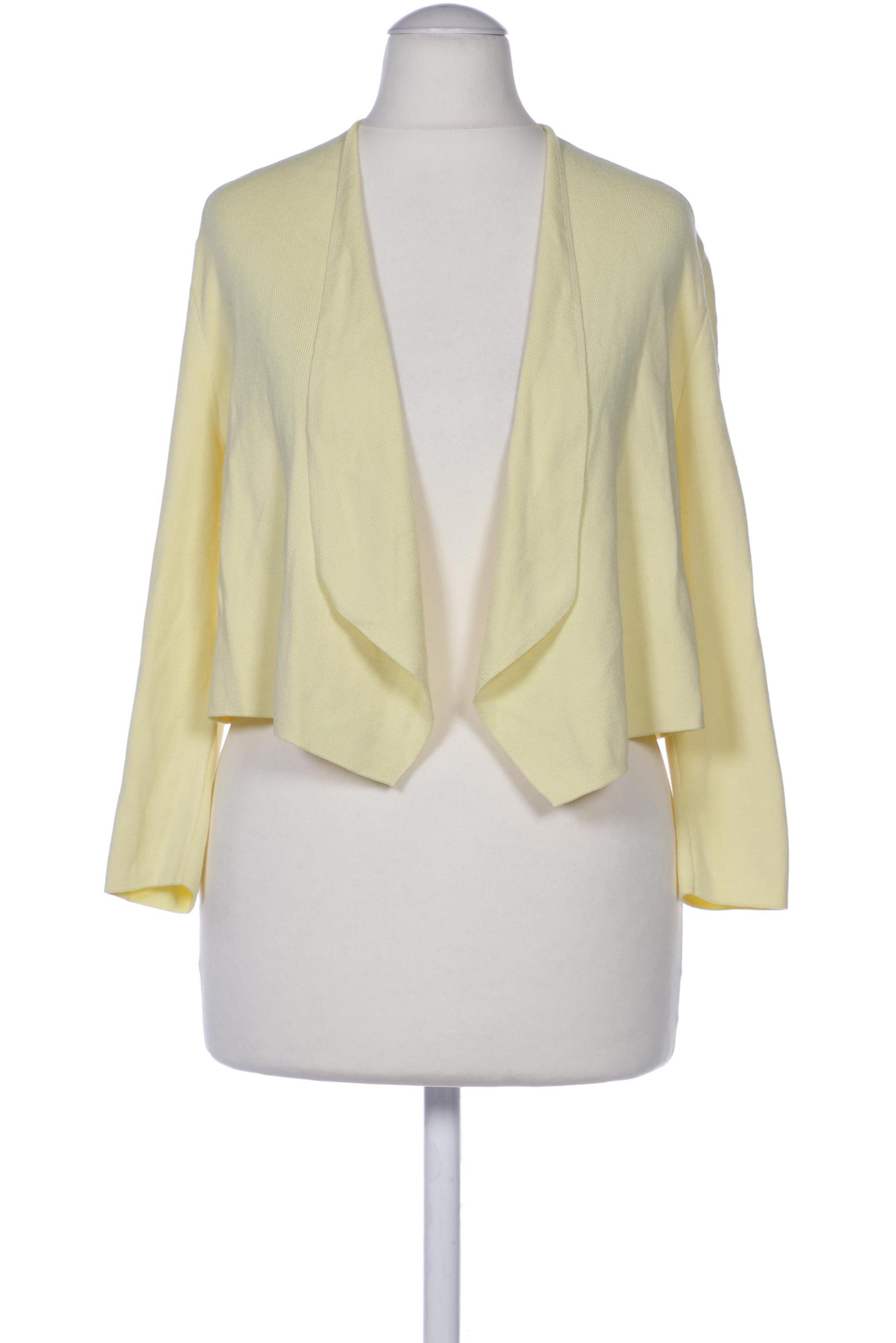 

Comma Damen Strickjacke, gelb, Gr. 36