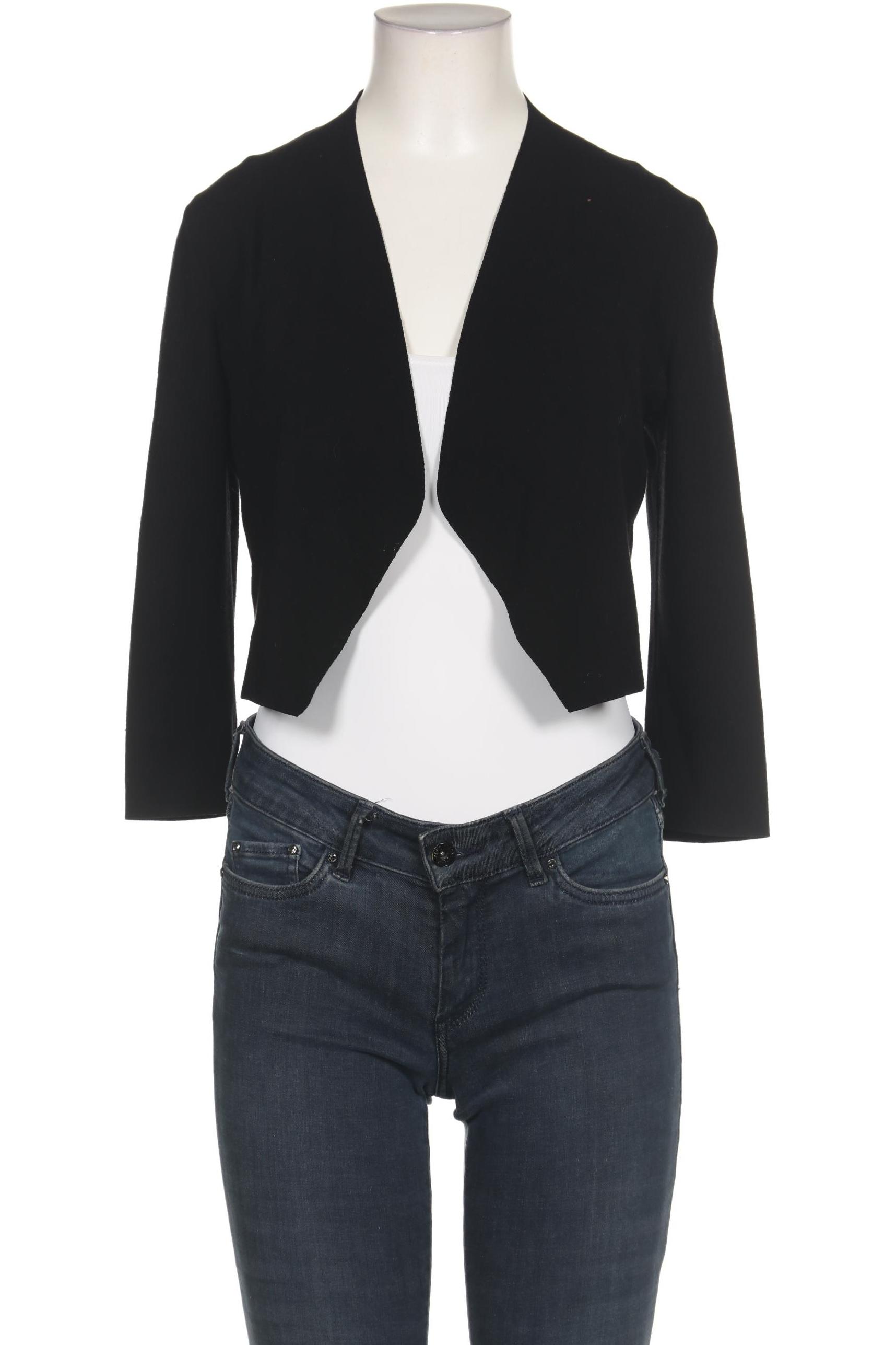 

Comma Damen Strickjacke, schwarz, Gr. 36