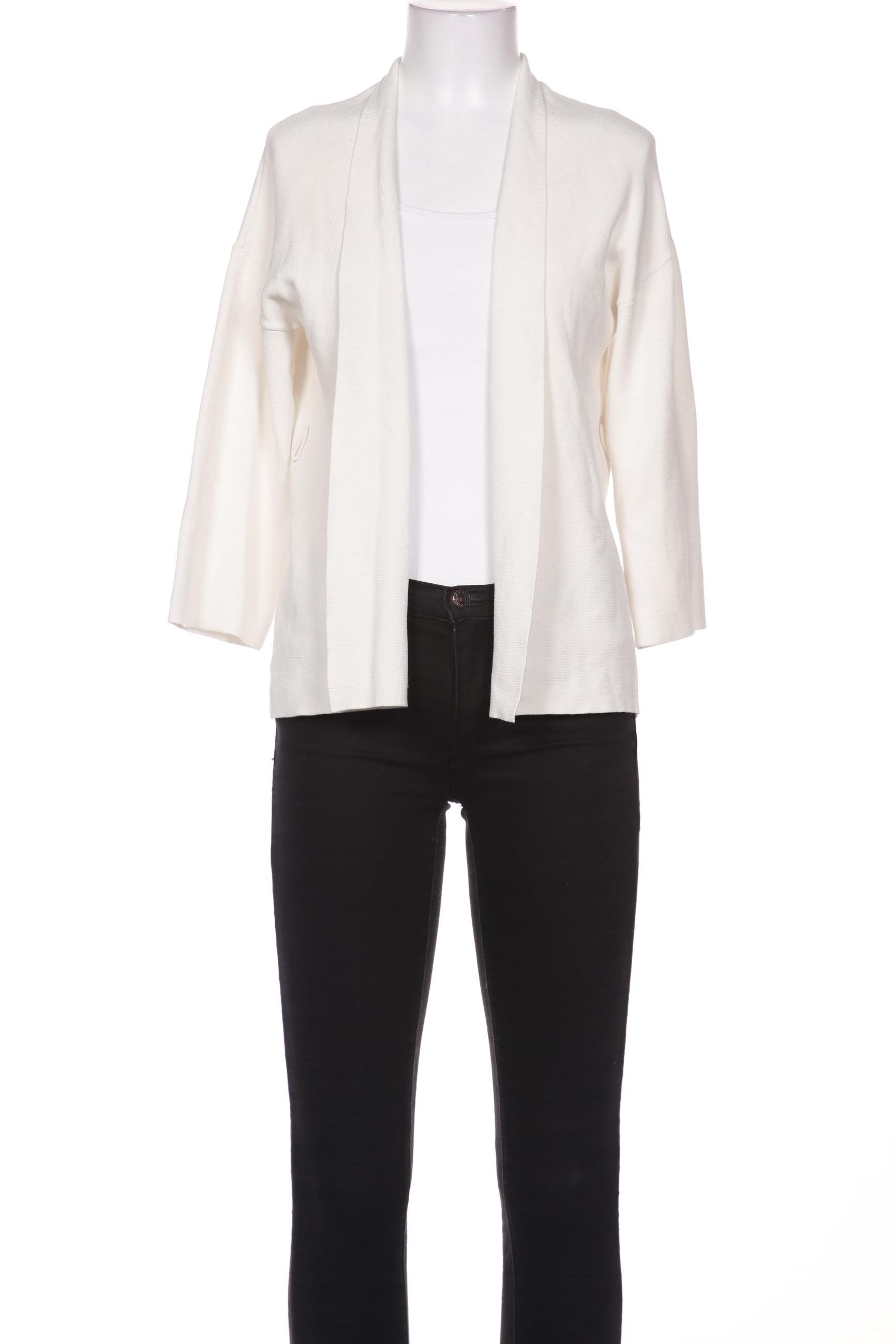 

Comma Damen Strickjacke, weiß, Gr. 34
