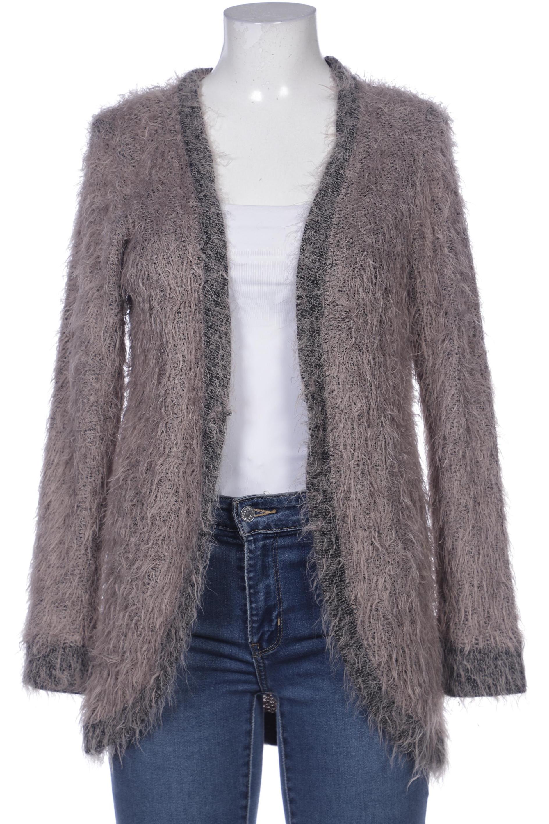 

Comma Damen Strickjacke, beige, Gr. 38