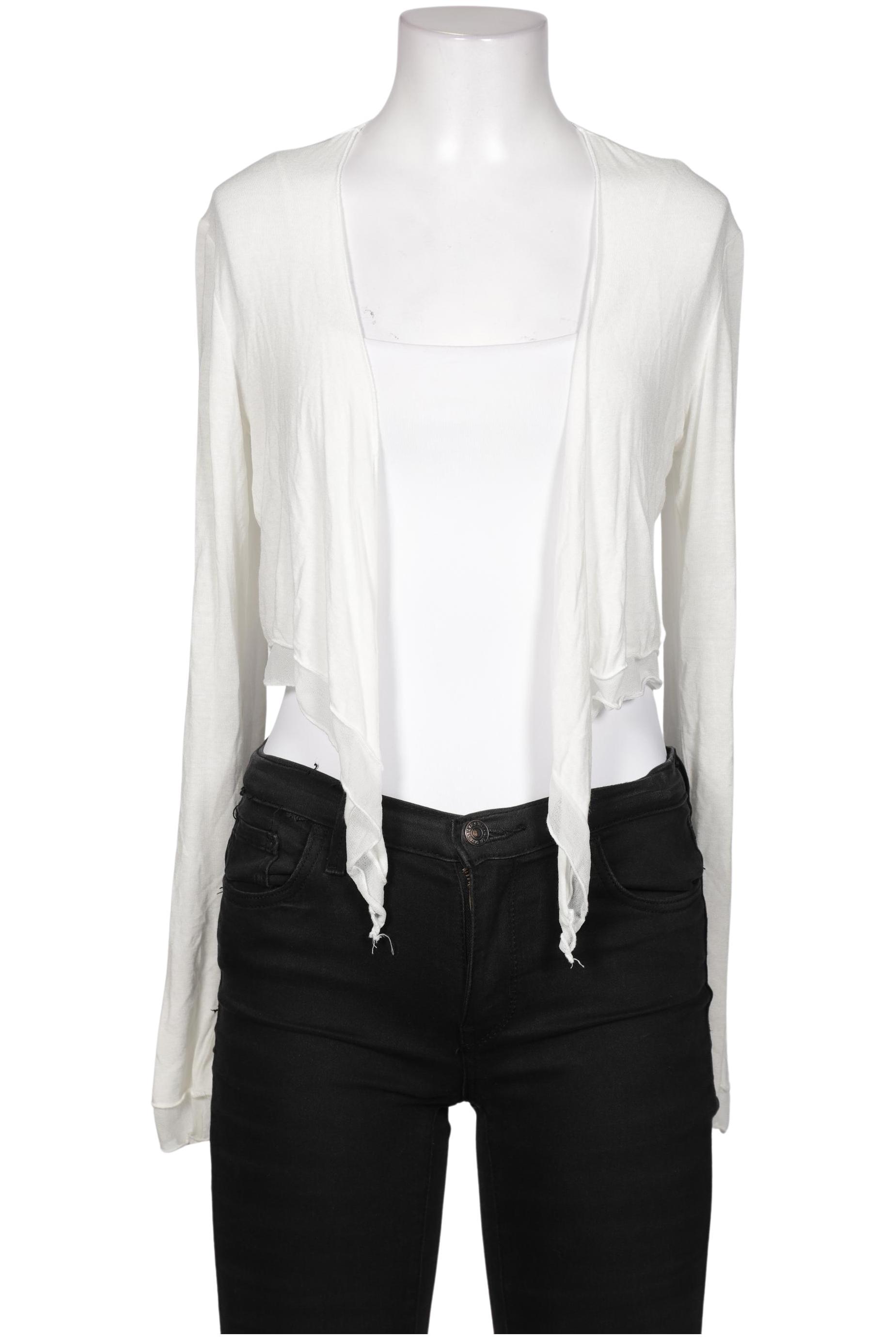 

Comma Damen Strickjacke, weiß, Gr. 36